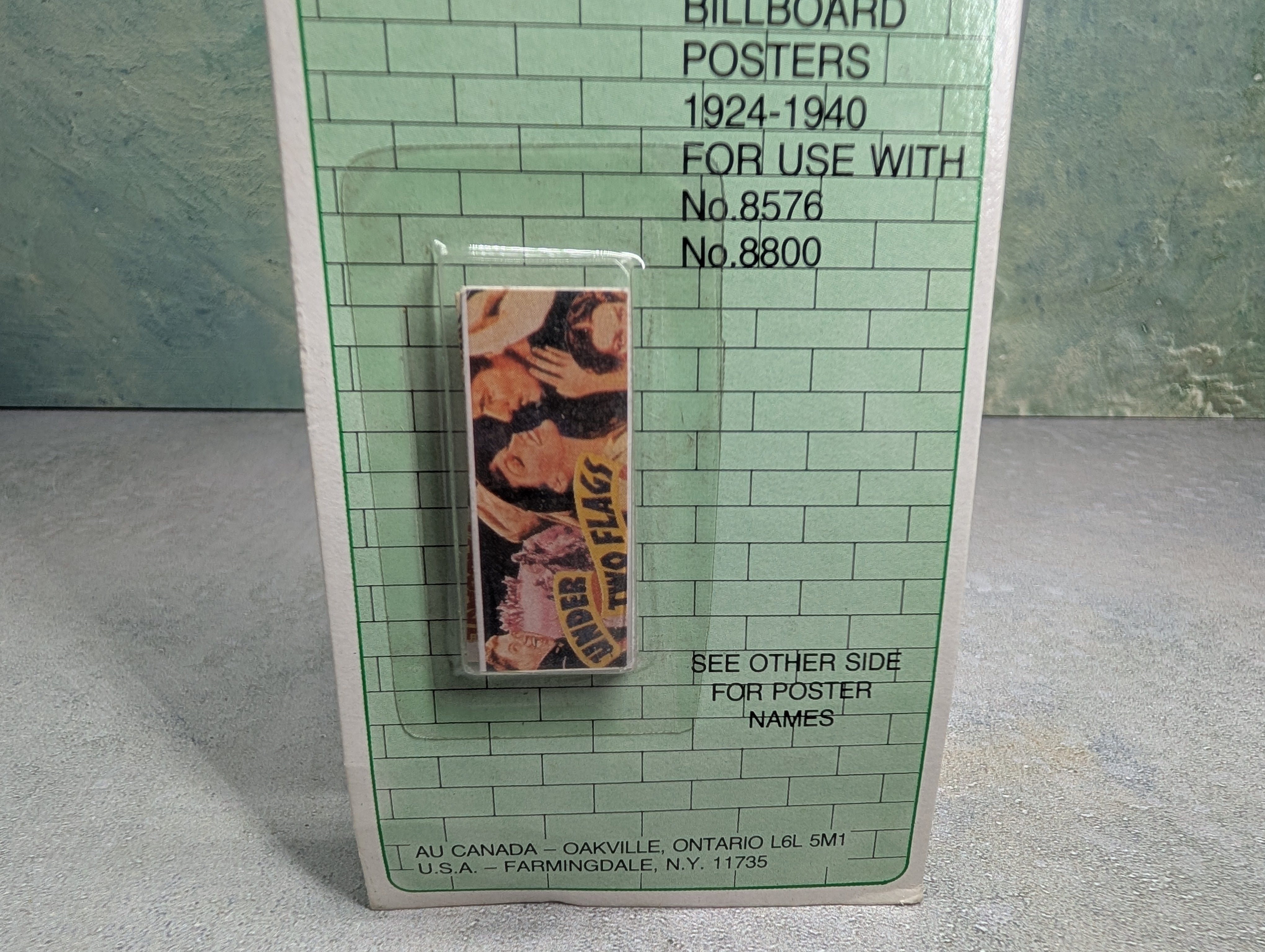 Model Power 8577 N Scale Billboard Posters 1924-1940