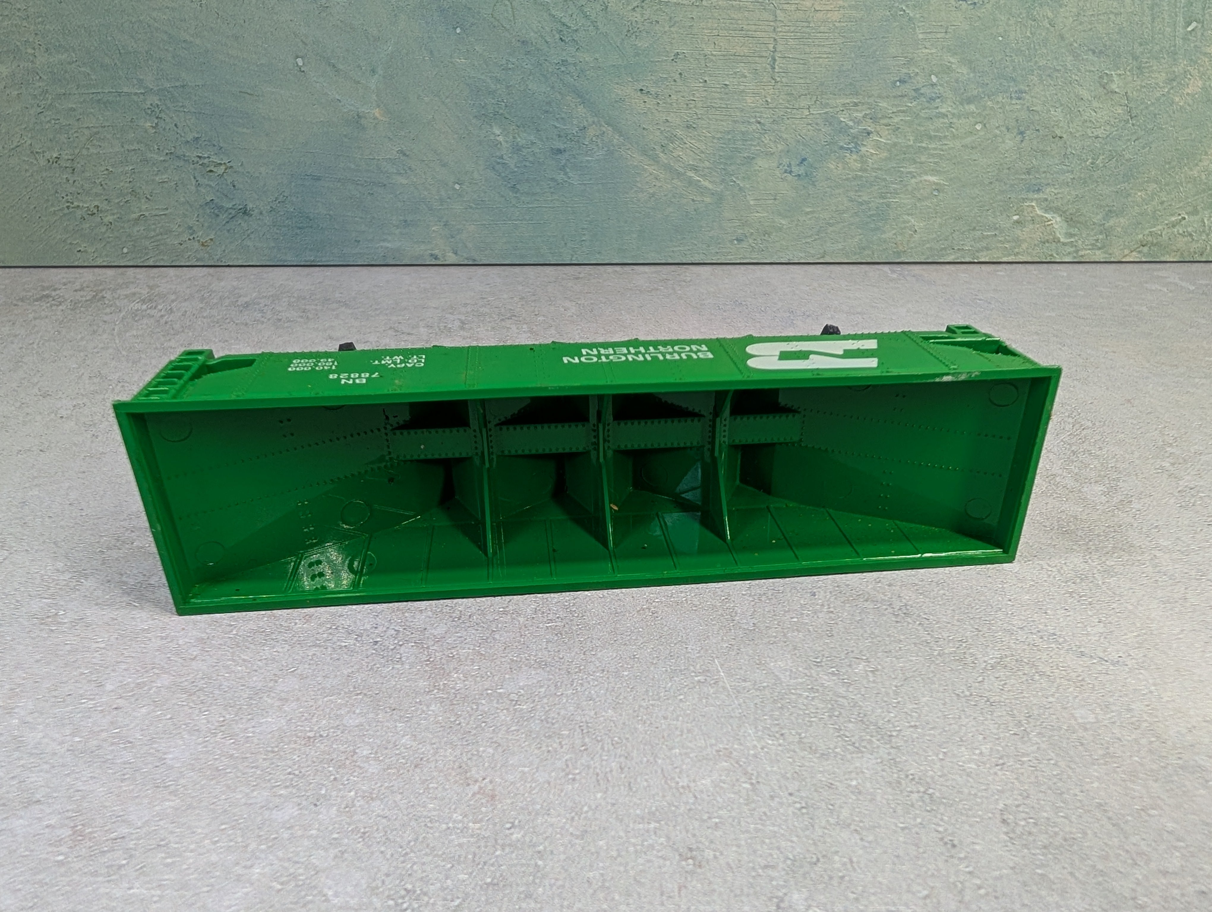 USED Tyco HO Scale Open Hopper Burlington Northern BN #78828