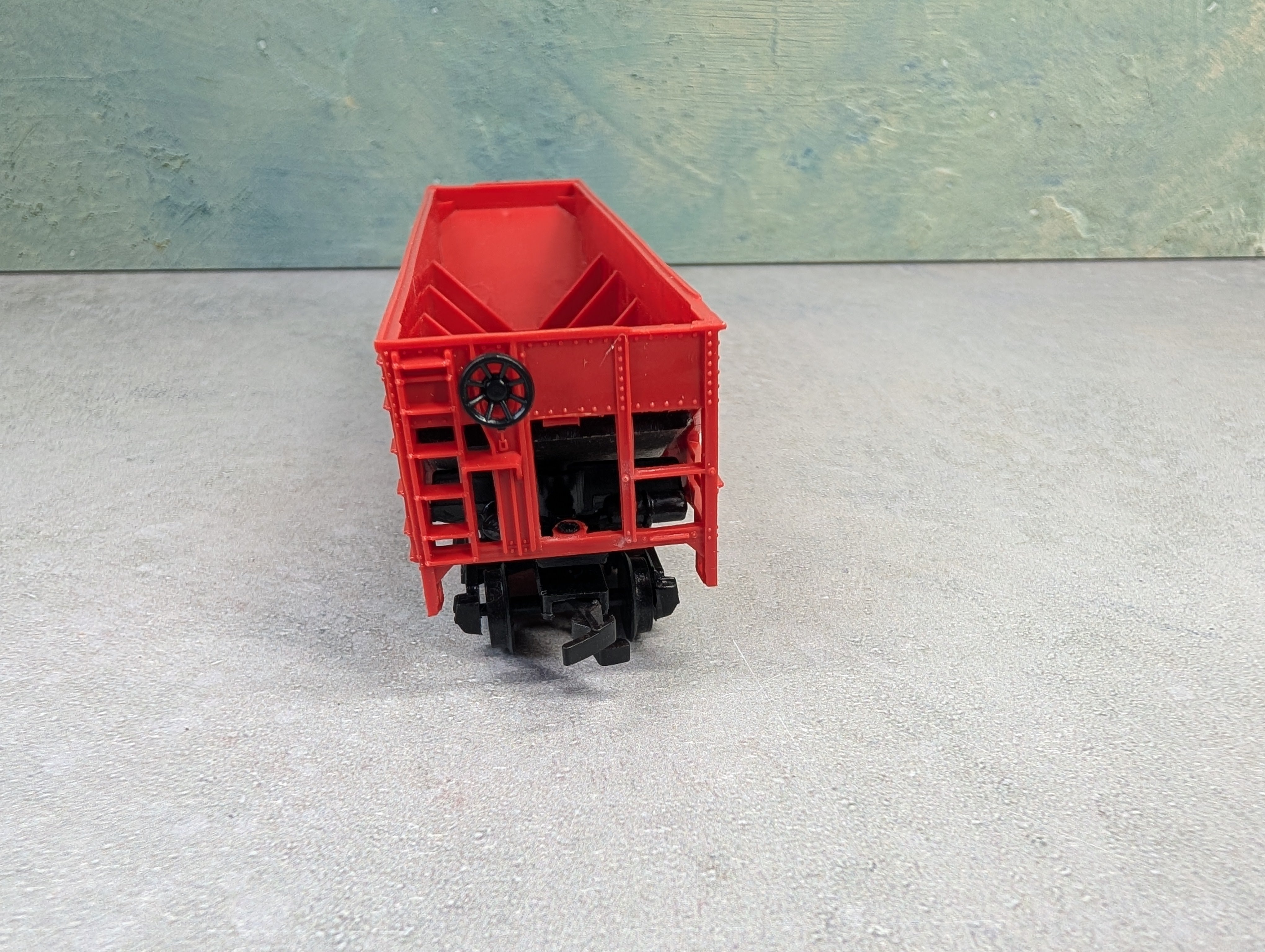 USED Bachmann HO Scale 4 Bay Open Hopper Minneapolis & St Louis MStL #541085