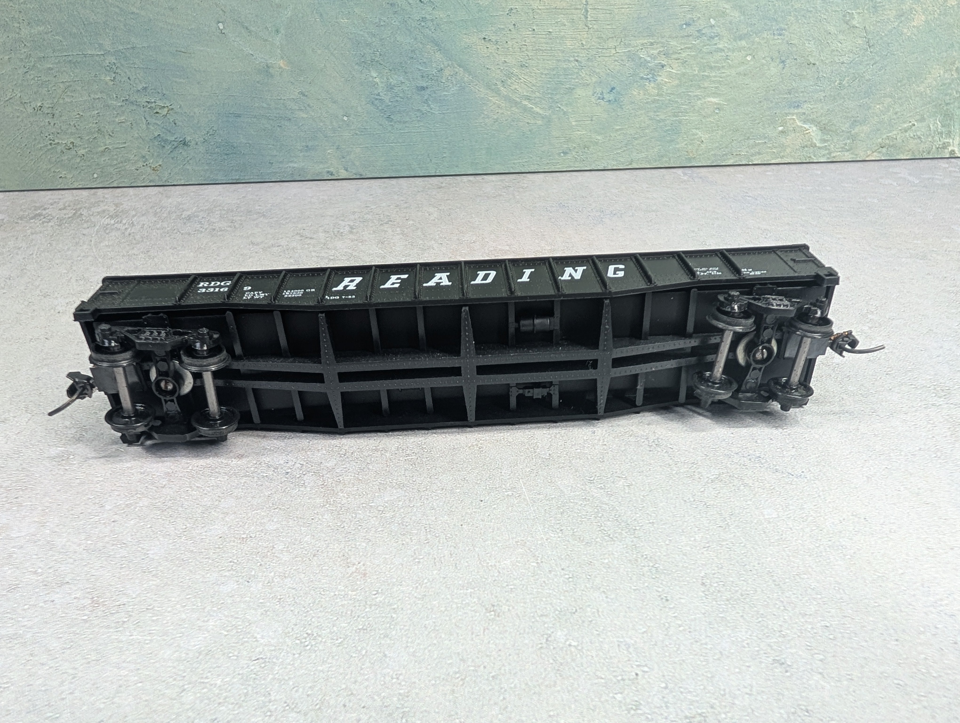 USED Athearn HO Scale 49' Gondola Reading RDG #3316