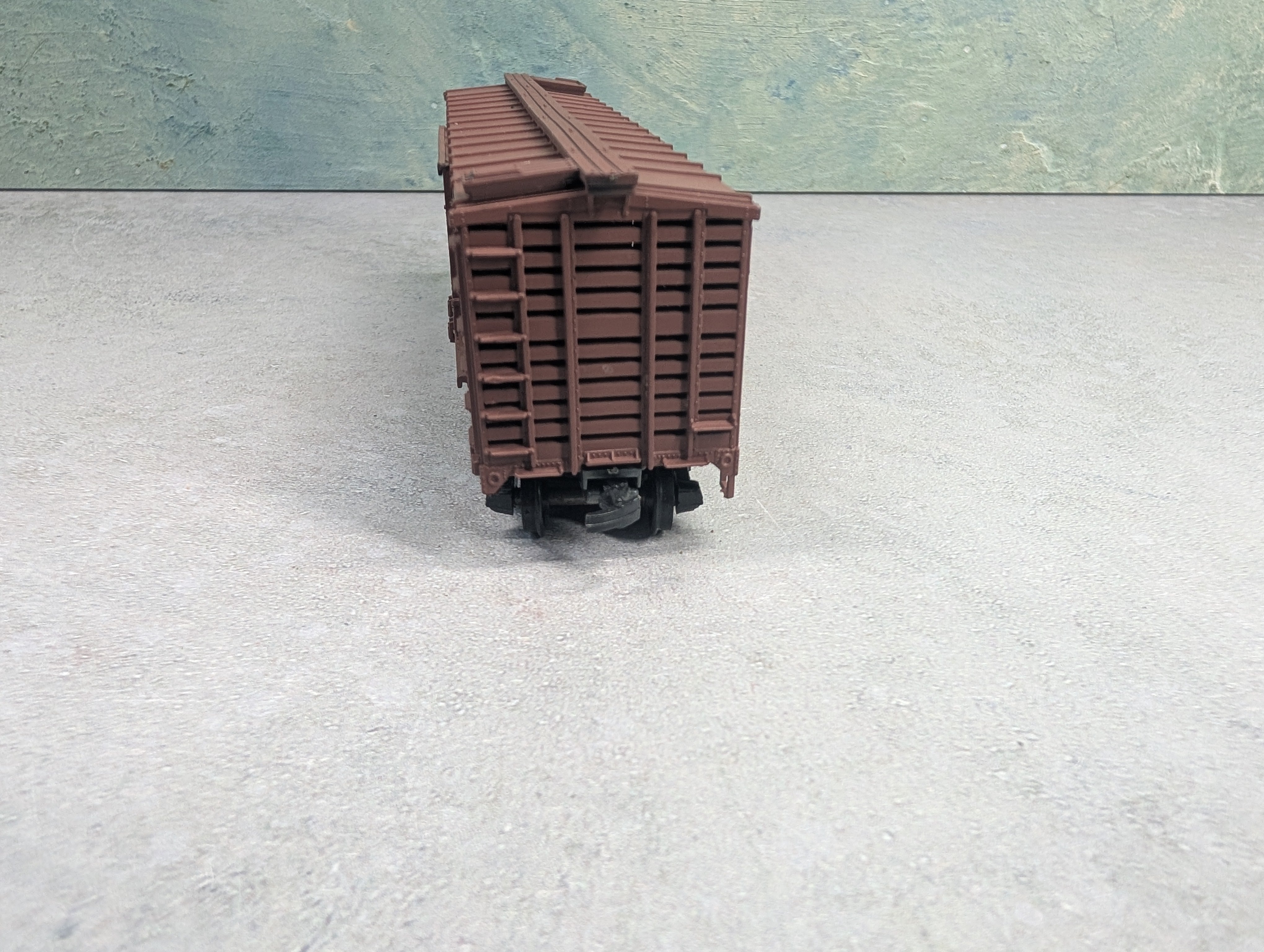 USED TRAIN MINIATURE HO Scale Cattle Stock Car Louisville & Nashville L&N #11410