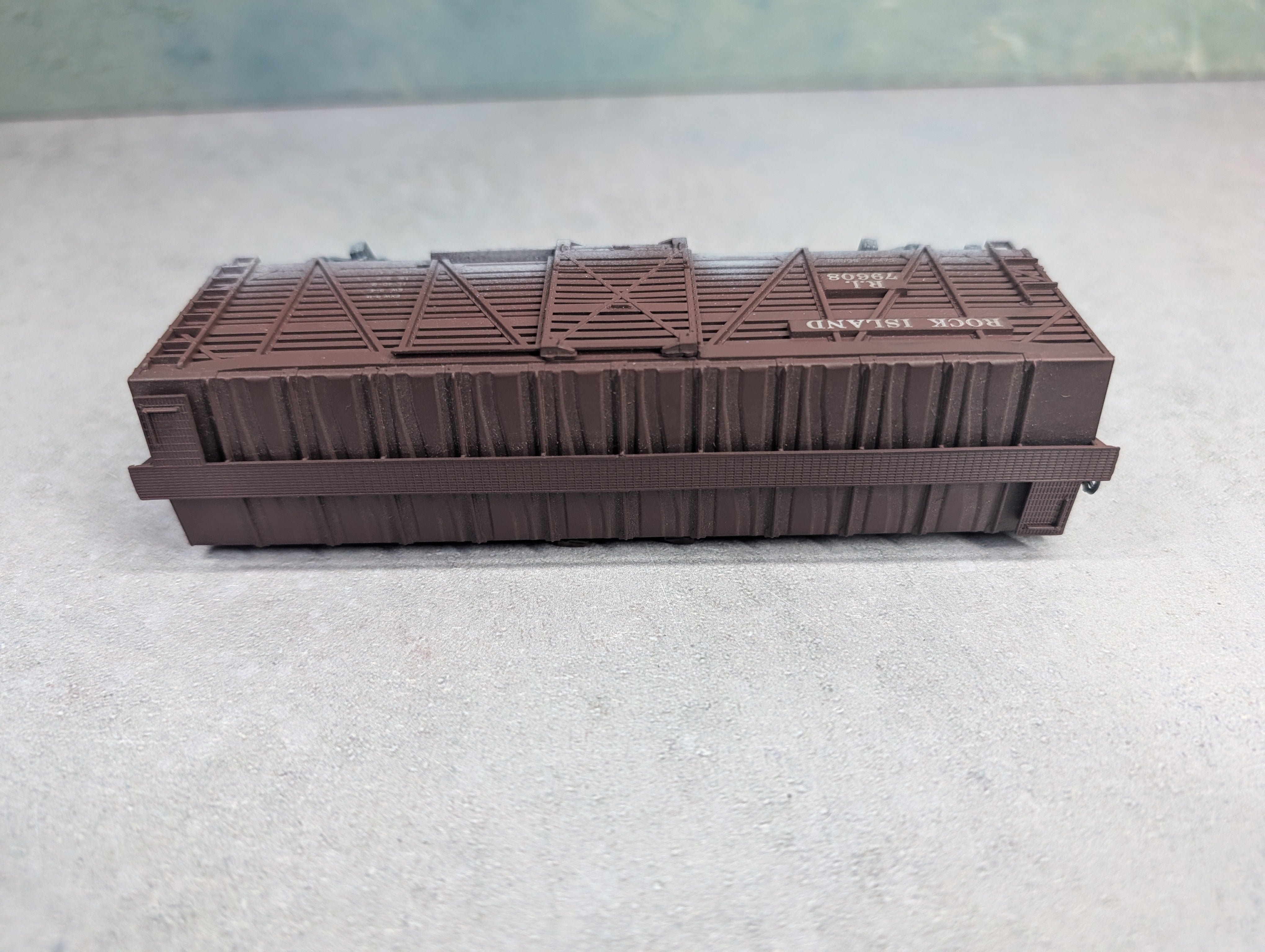 USED Athearn HO Scale Stock Car Rock Island RI #79608 Weathered