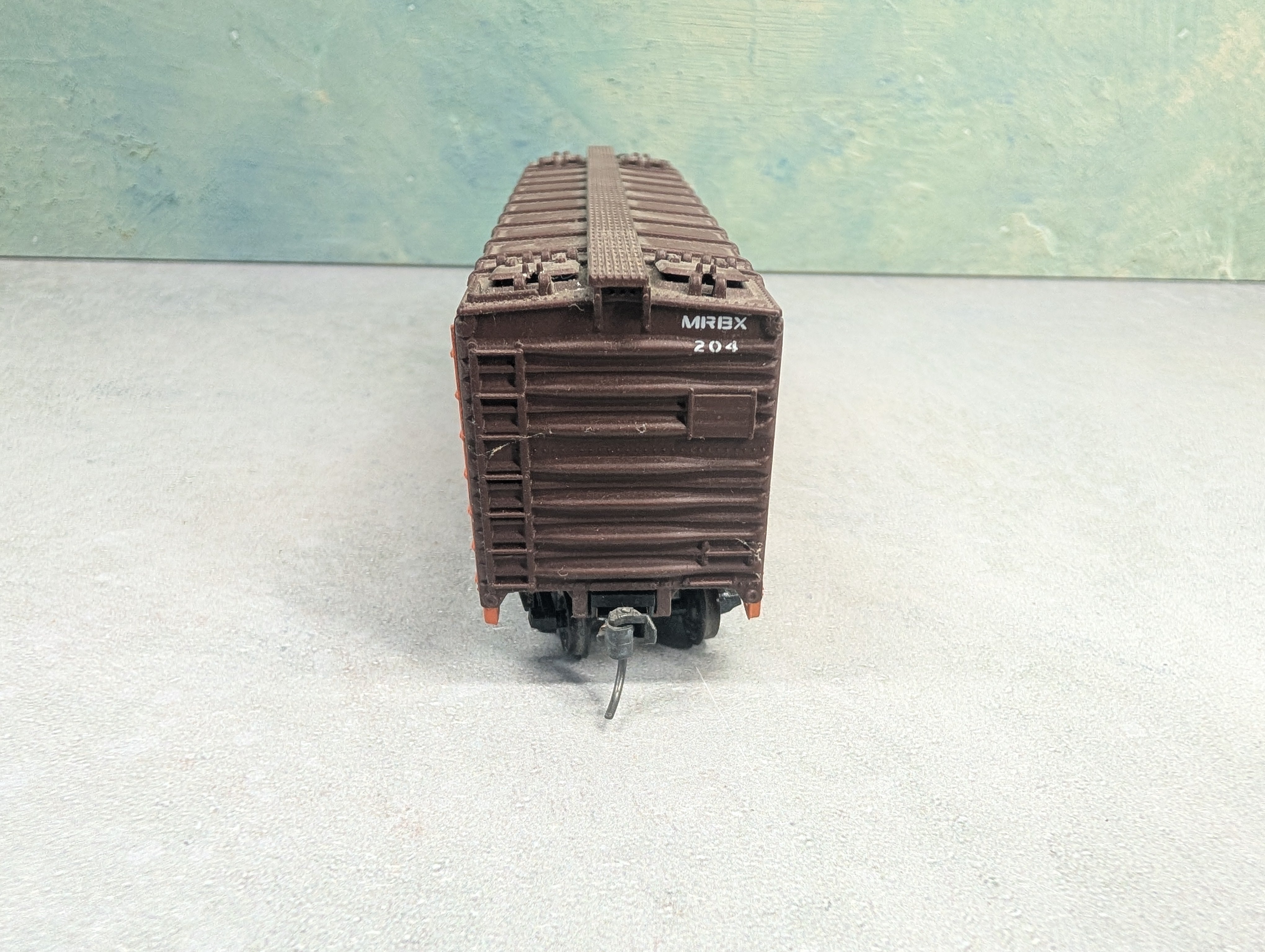 USED Athearn HO Scale 40' Box Car Reading Lines MRBX #204 Decalled