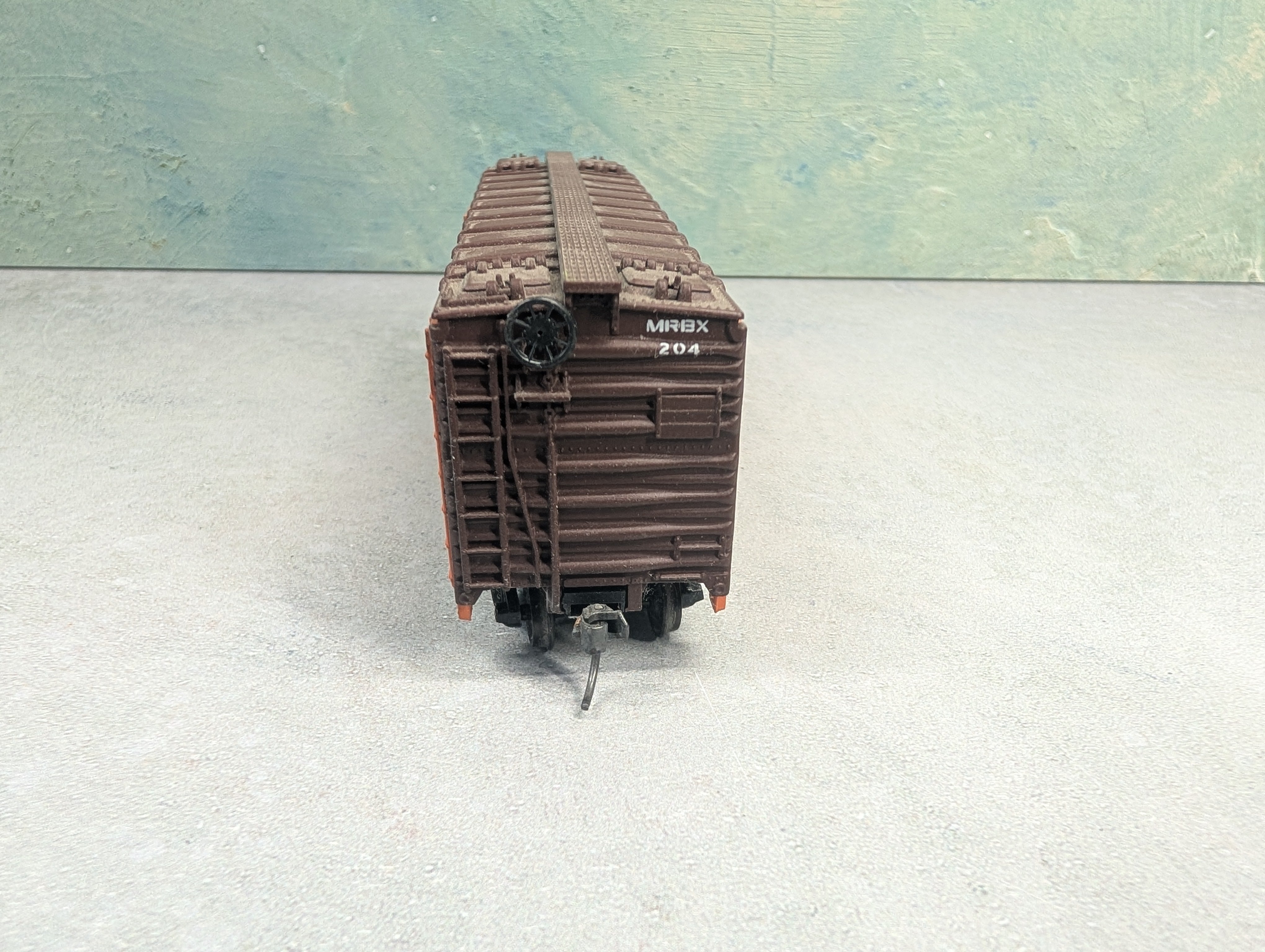 USED Athearn HO Scale 40' Box Car Reading Lines MRBX #204 Decalled