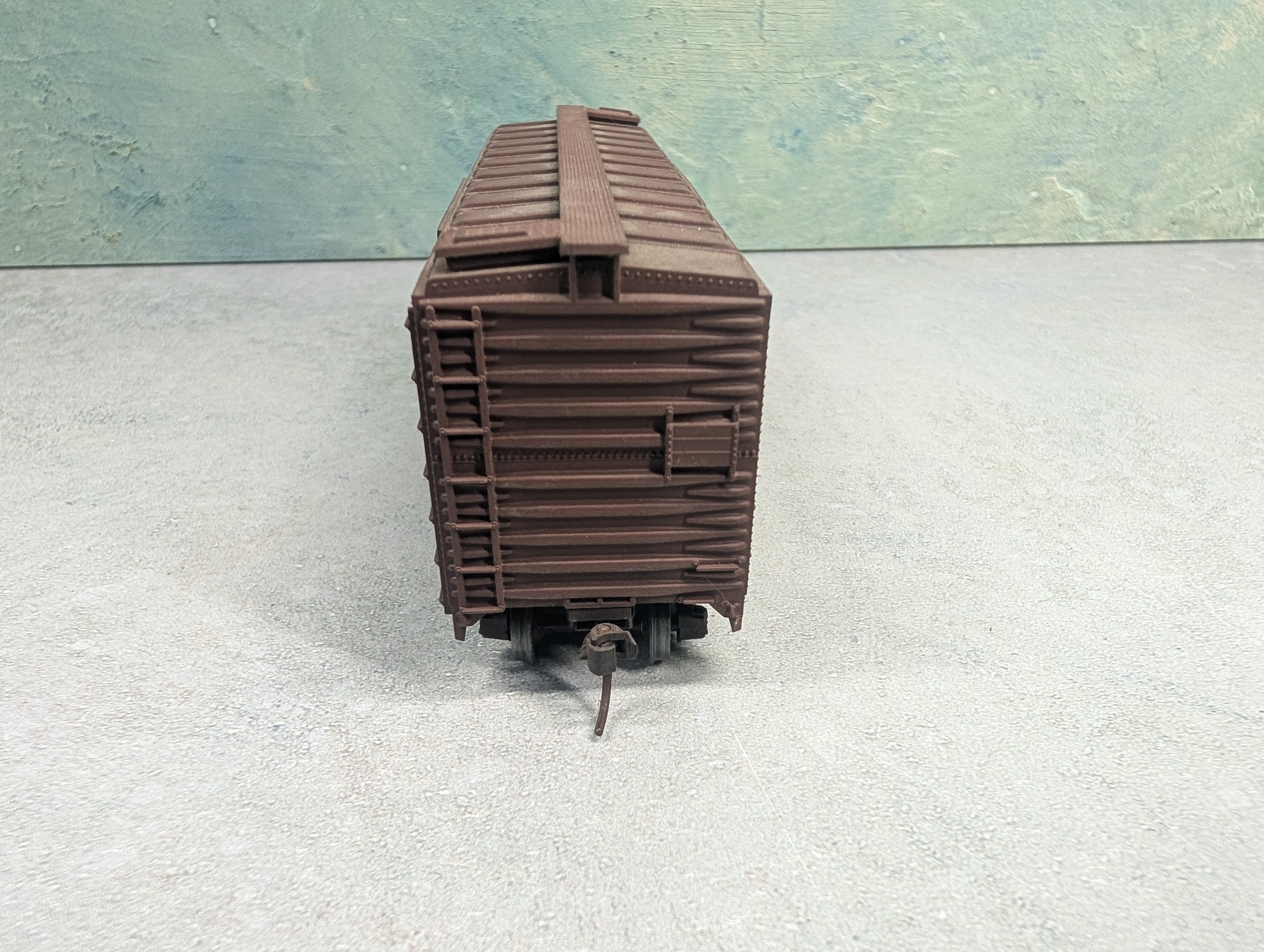 USED Athearn HO Scale 40' Box Car Delaware and Hudson D&H #18151 Weathered