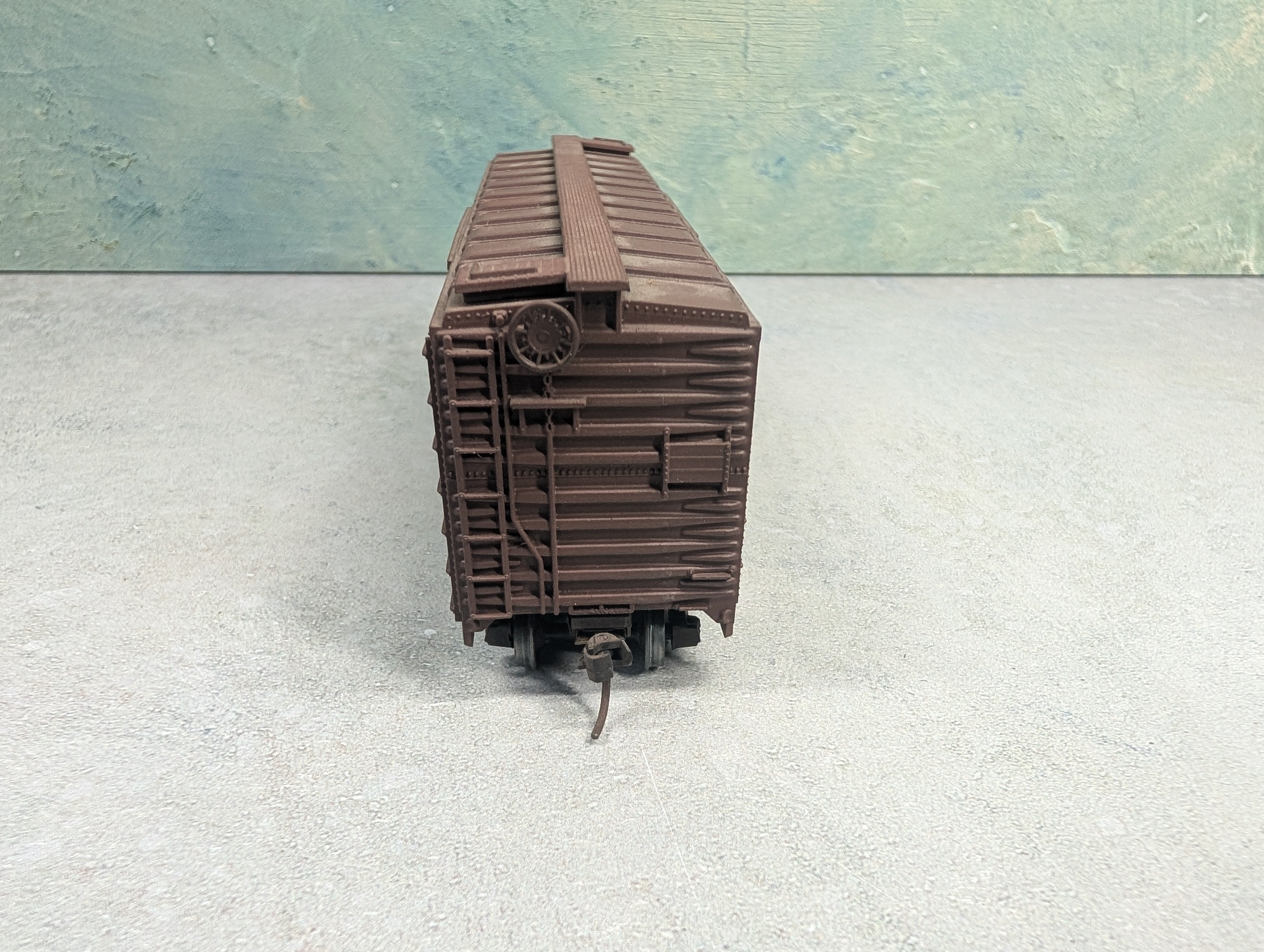 USED Athearn HO Scale 40' Box Car Delaware and Hudson D&H #18151 Weathered