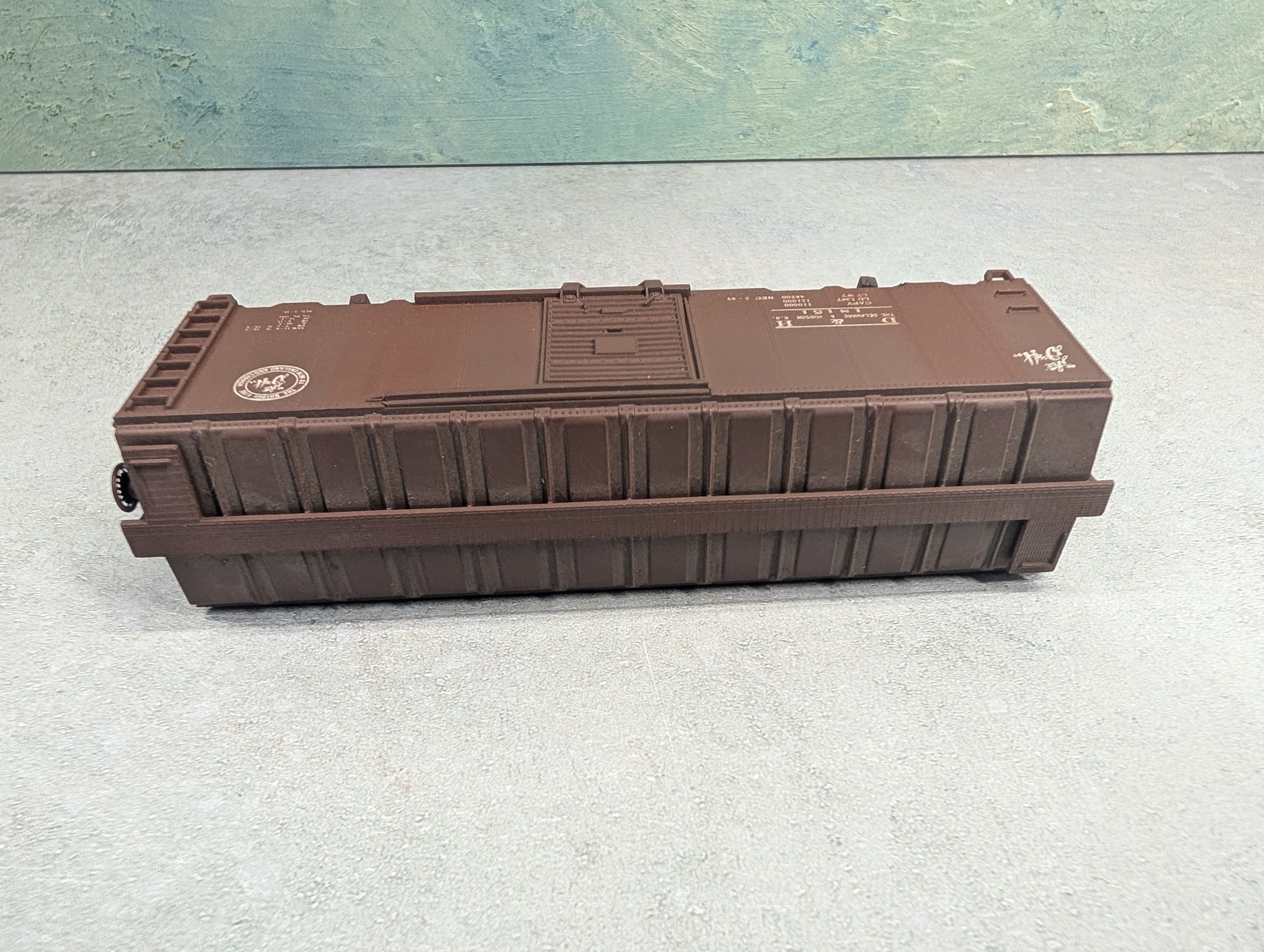 USED Athearn HO Scale 40' Box Car Delaware and Hudson D&H #18151 Weathered