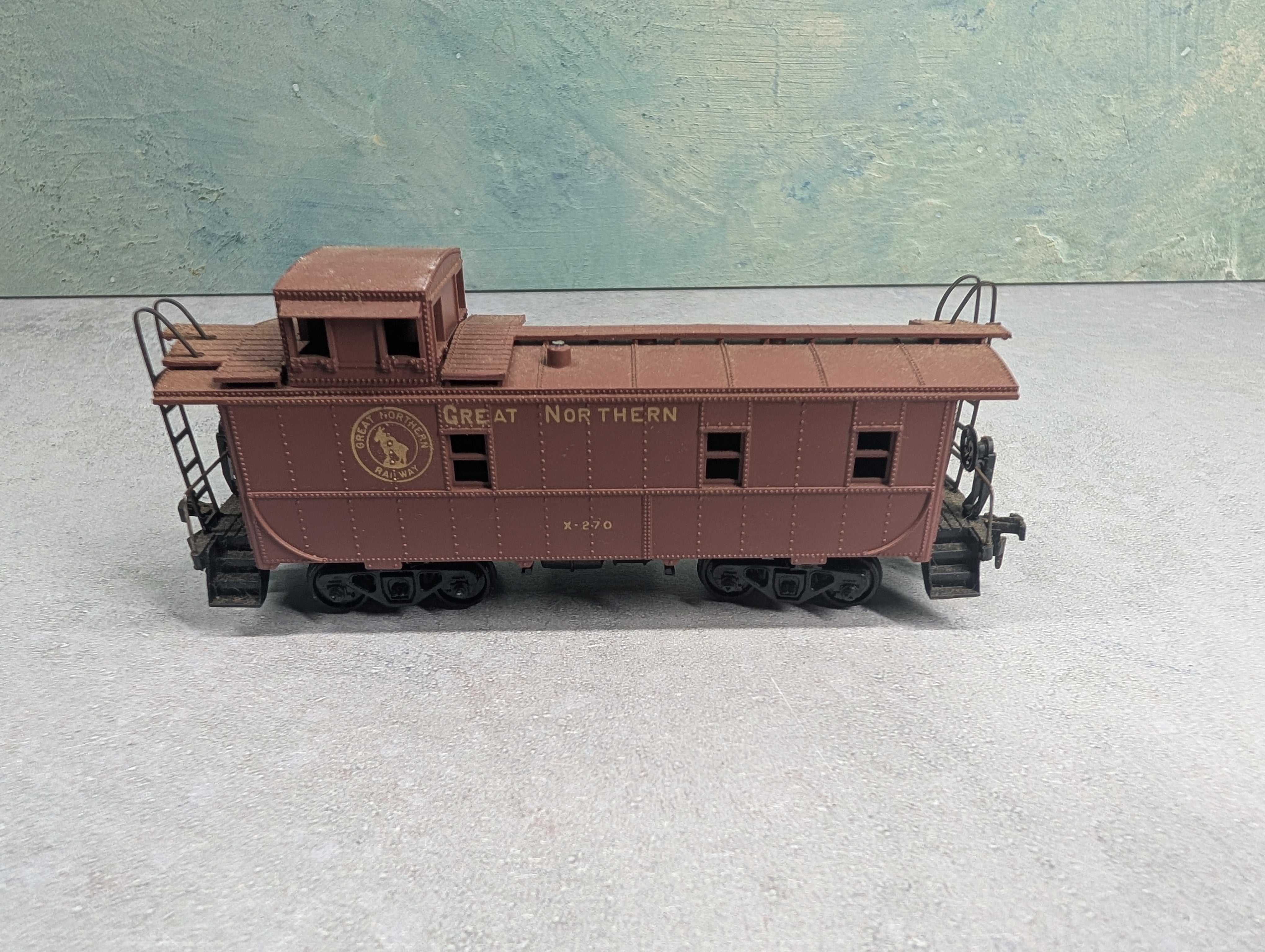 USED Athearn HO Scale Caboose Great Northern #X-270