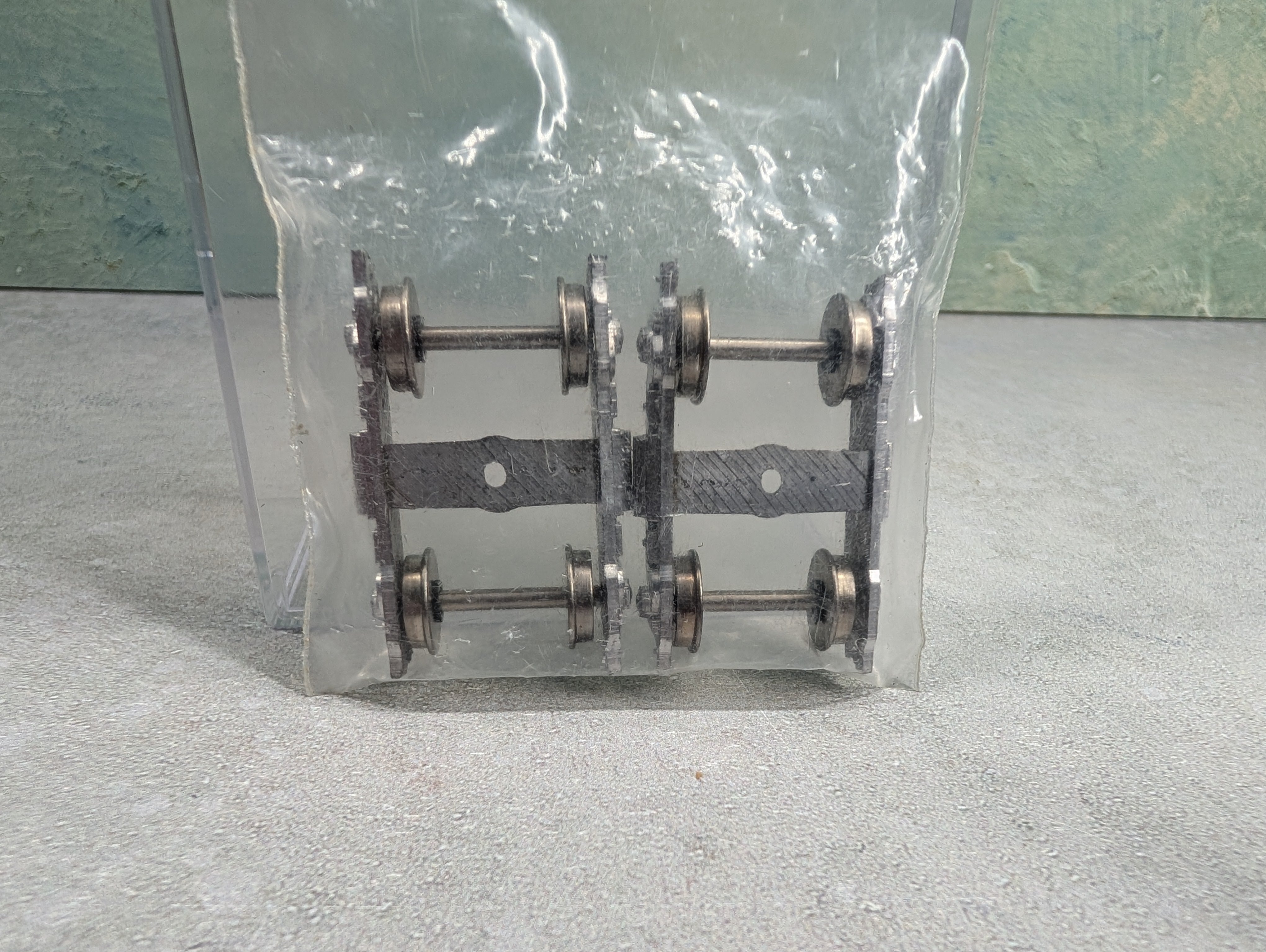 USED Cape Line Models T-50 HO Scale 36" Metal Trucks Commonwealth