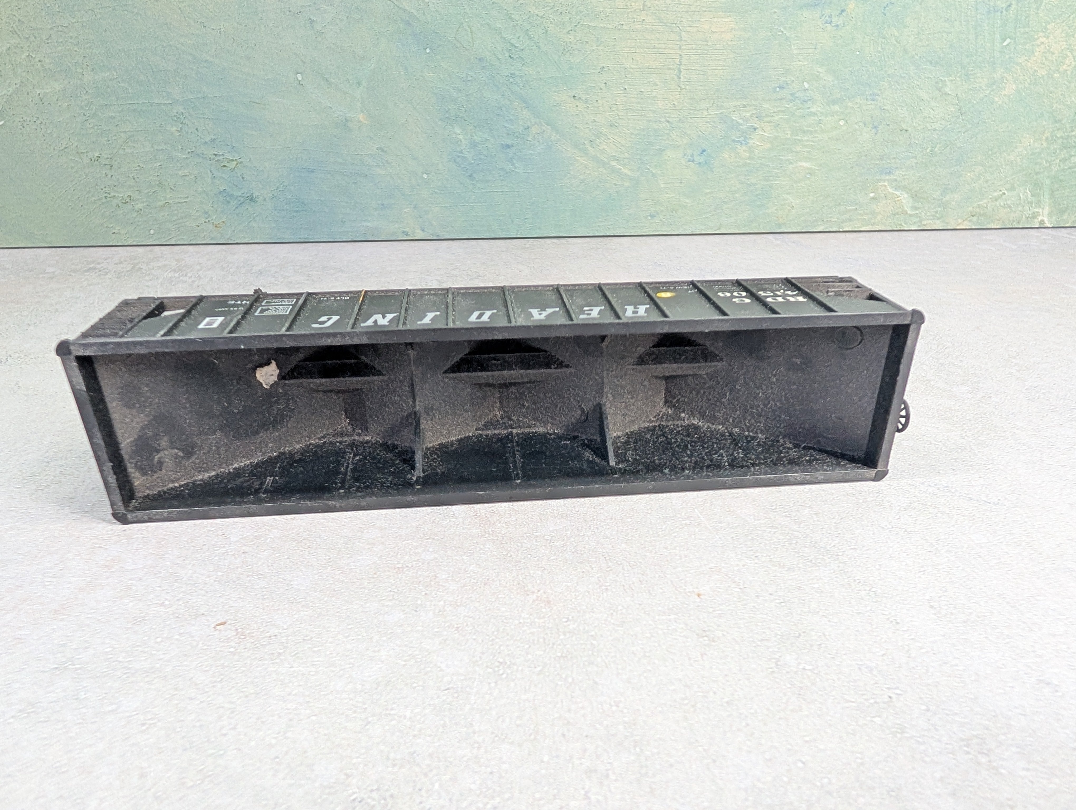 USED HO Scale 3 Bay Open Hopper Reading RDG #41506 Decal Road Number