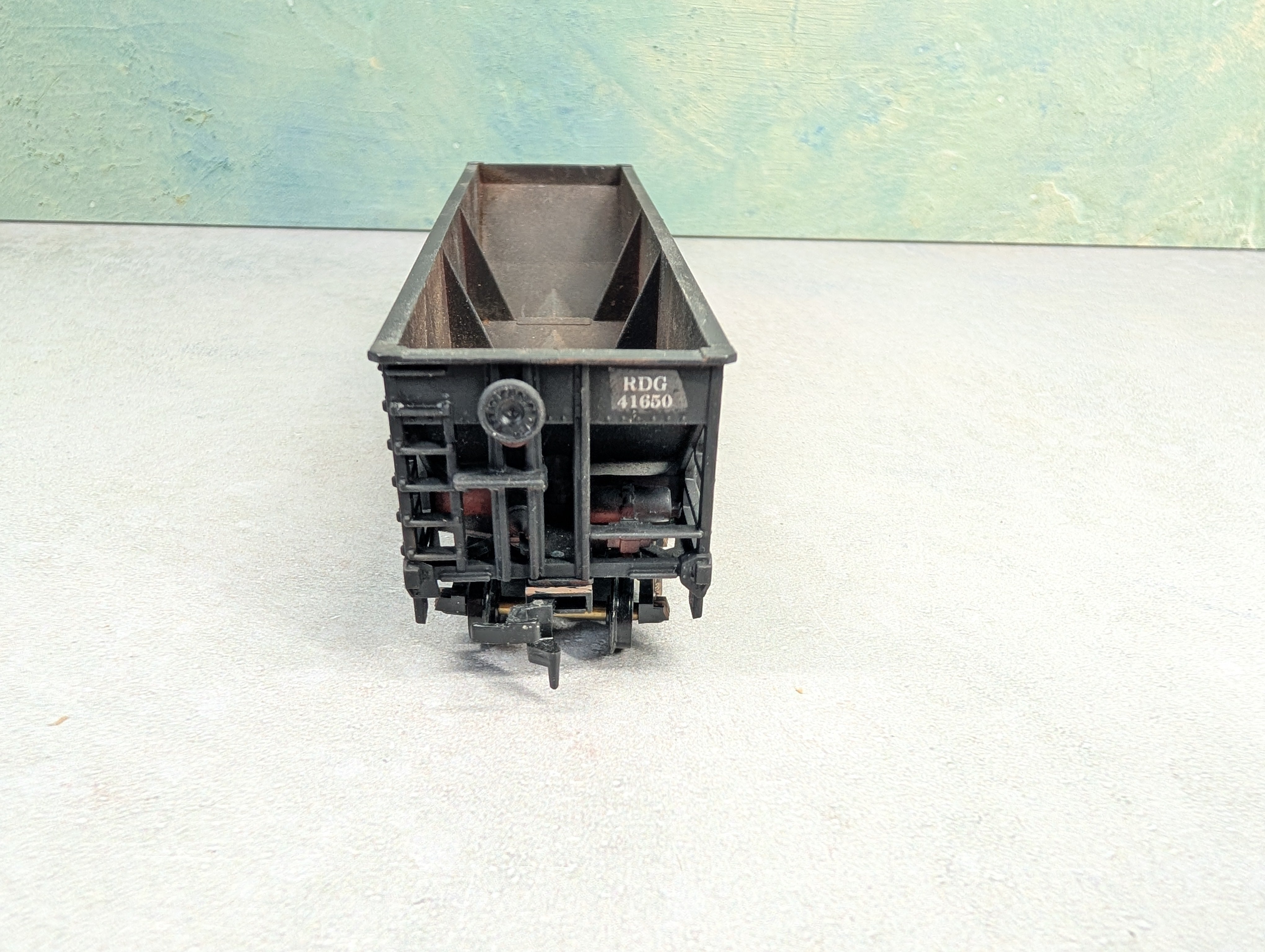USED HO Scale 3 Bay Open Hopper Reading RDG #41650 Decal