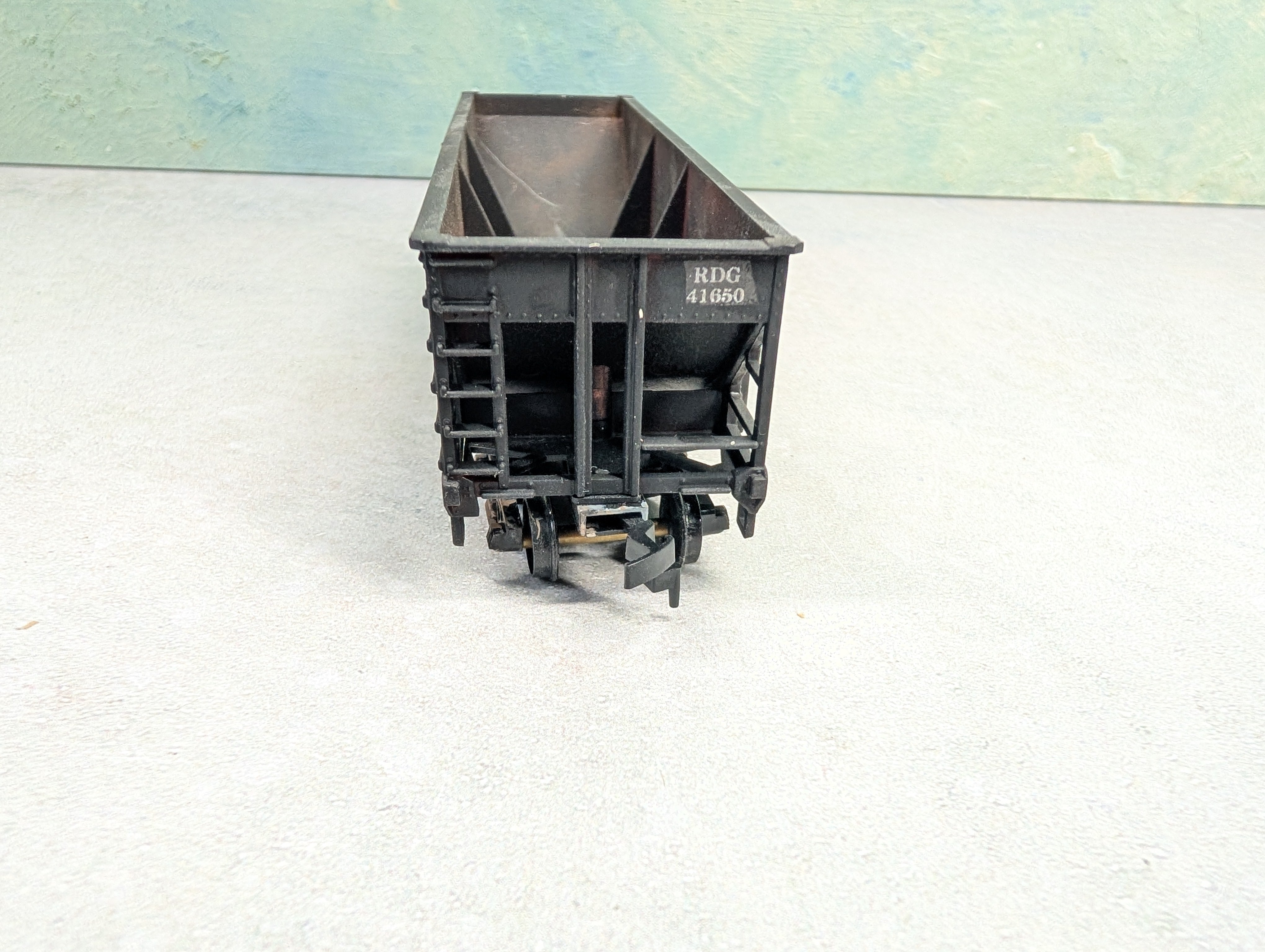 USED HO Scale 3 Bay Open Hopper Reading RDG #41650 Decal