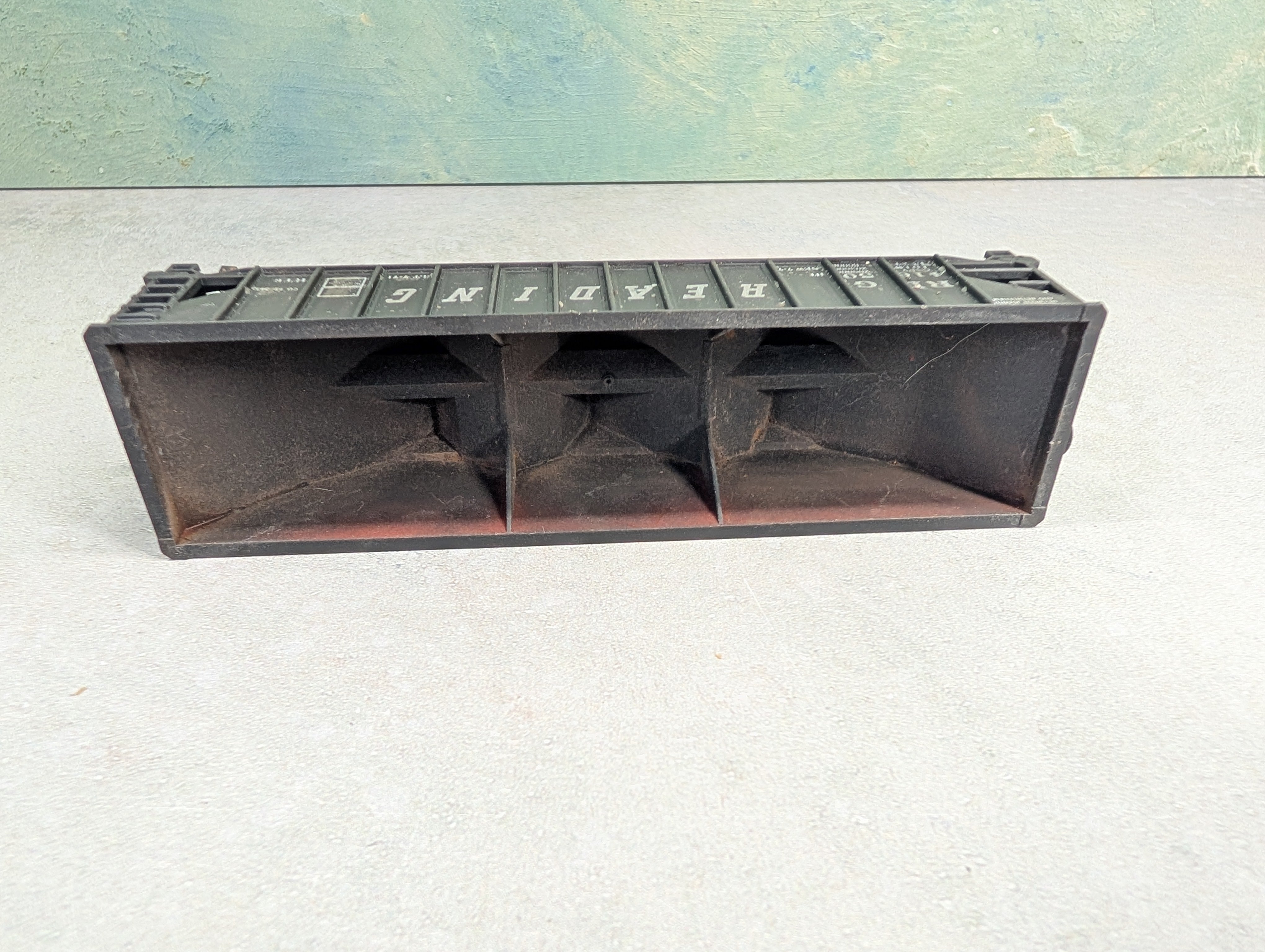 USED HO Scale 3 Bay Open Hopper Reading RDG #41650 Decal