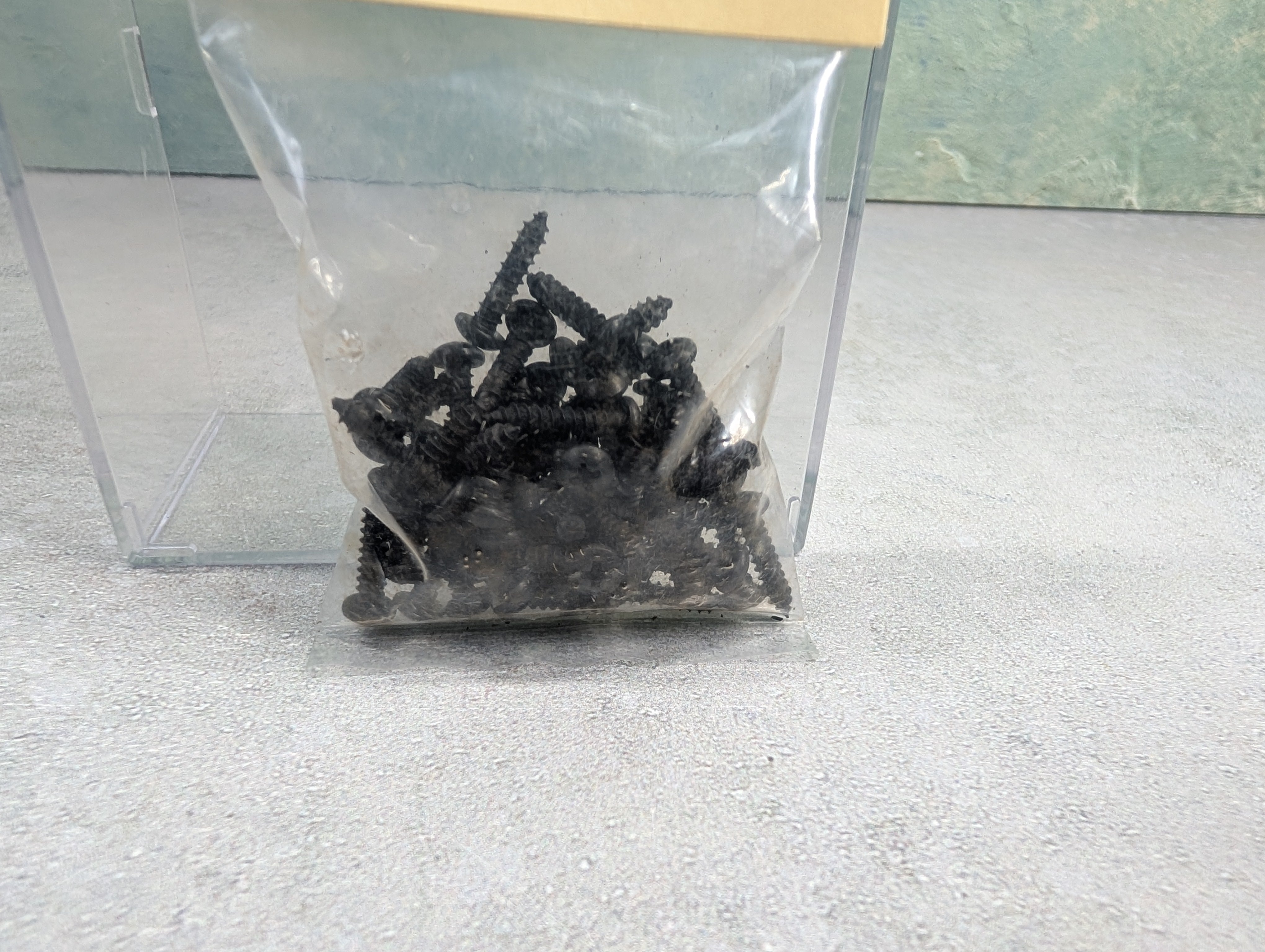 Gargraves 807 O 4 x 12" Black Phillips Head Track Screws (50 pcs)