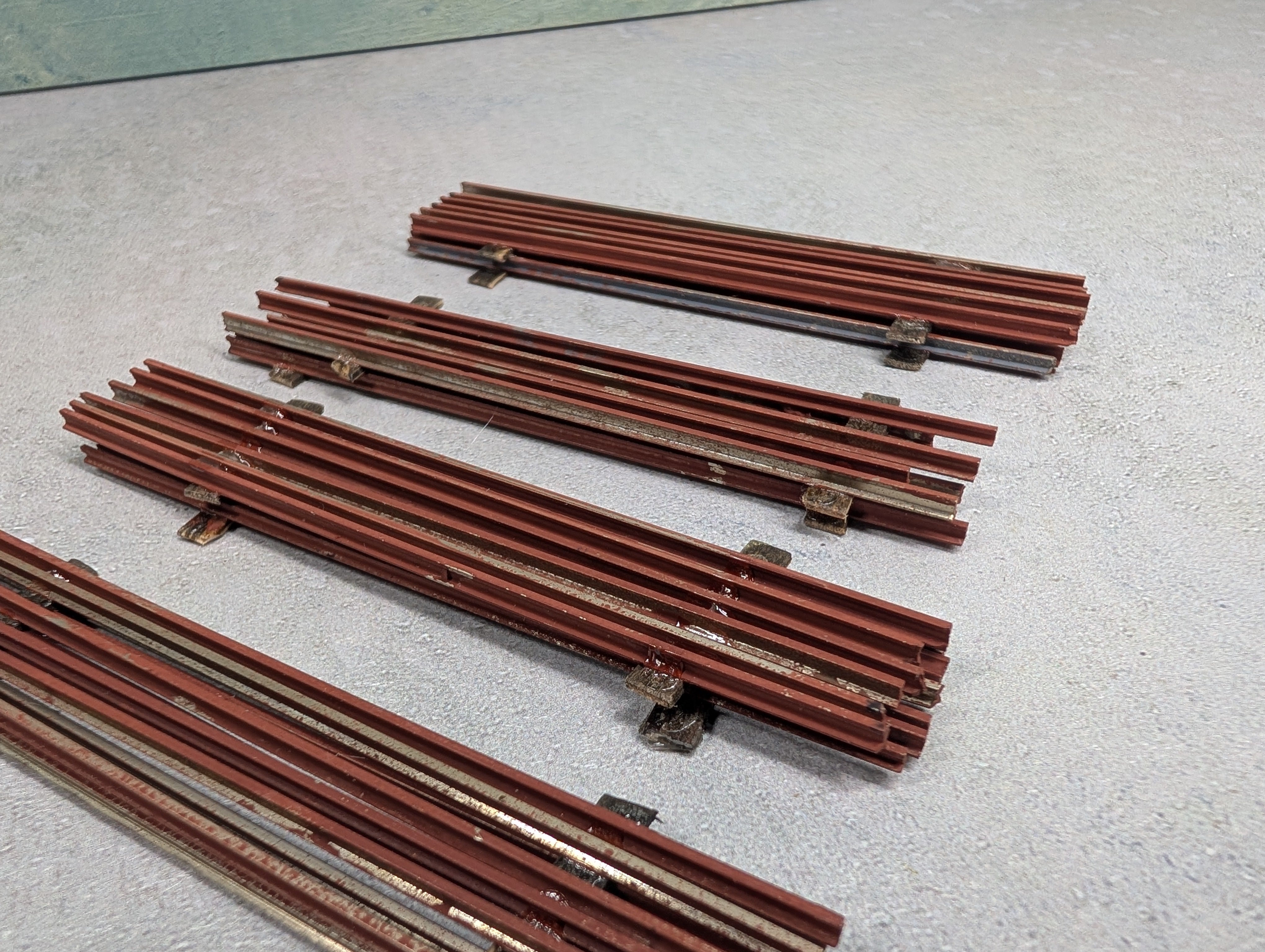 USED HO Scale Lot of Custom Rail Loads