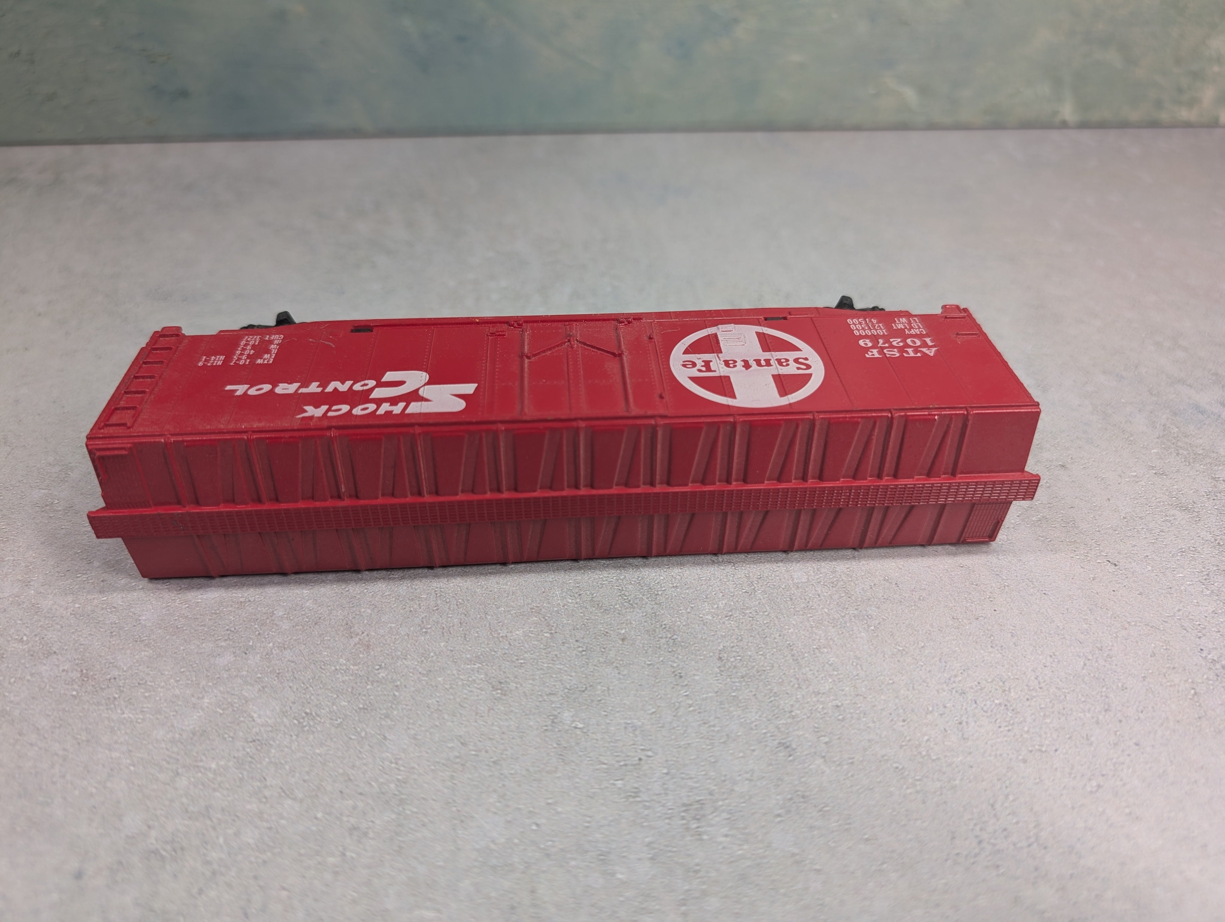 USED Bachmann HO Scale 50' Box Car Santa Fe ATSF #10279