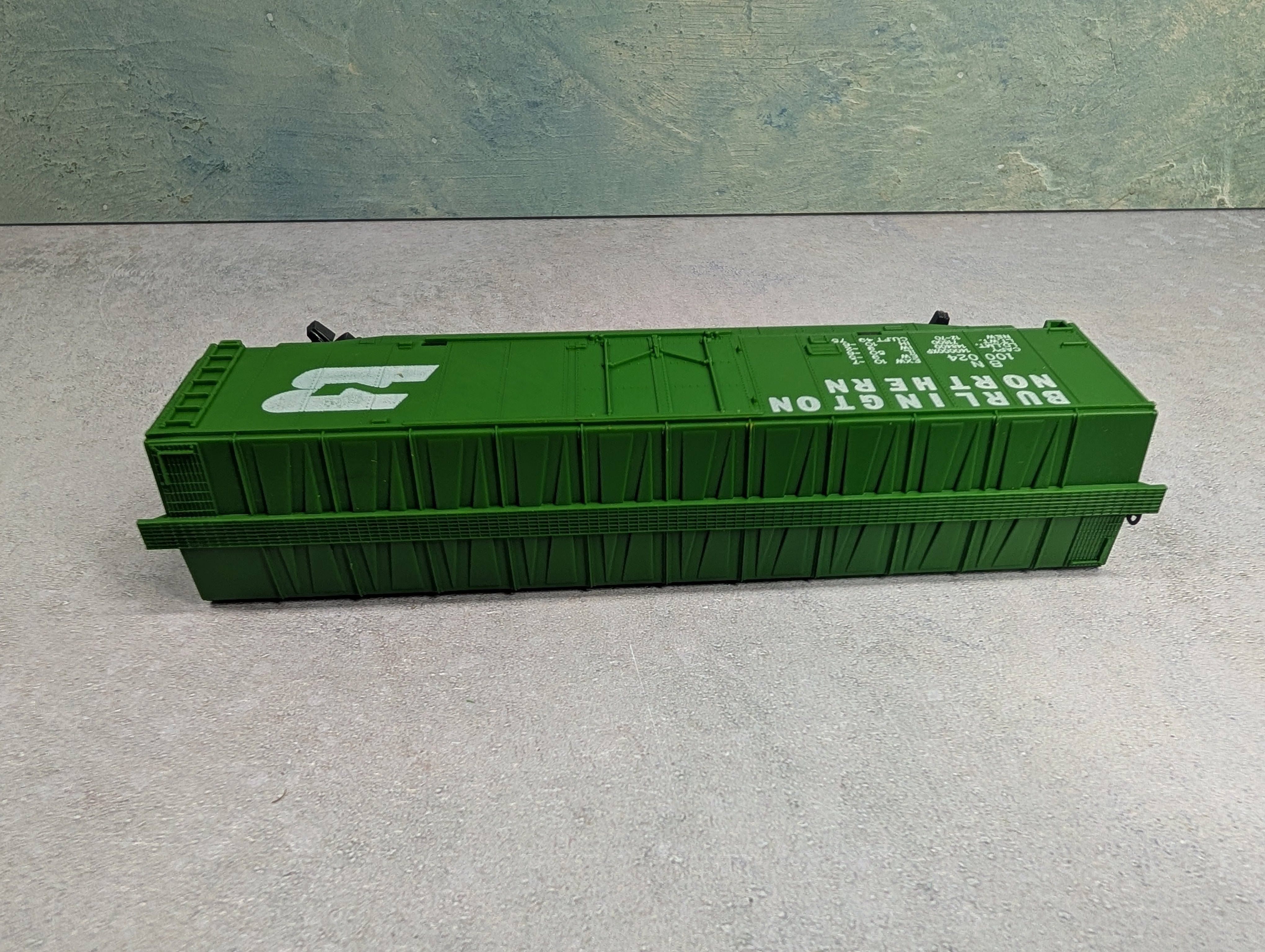 USED Tyco HO Scale 50' Box Car Burlington Northern BN #100024