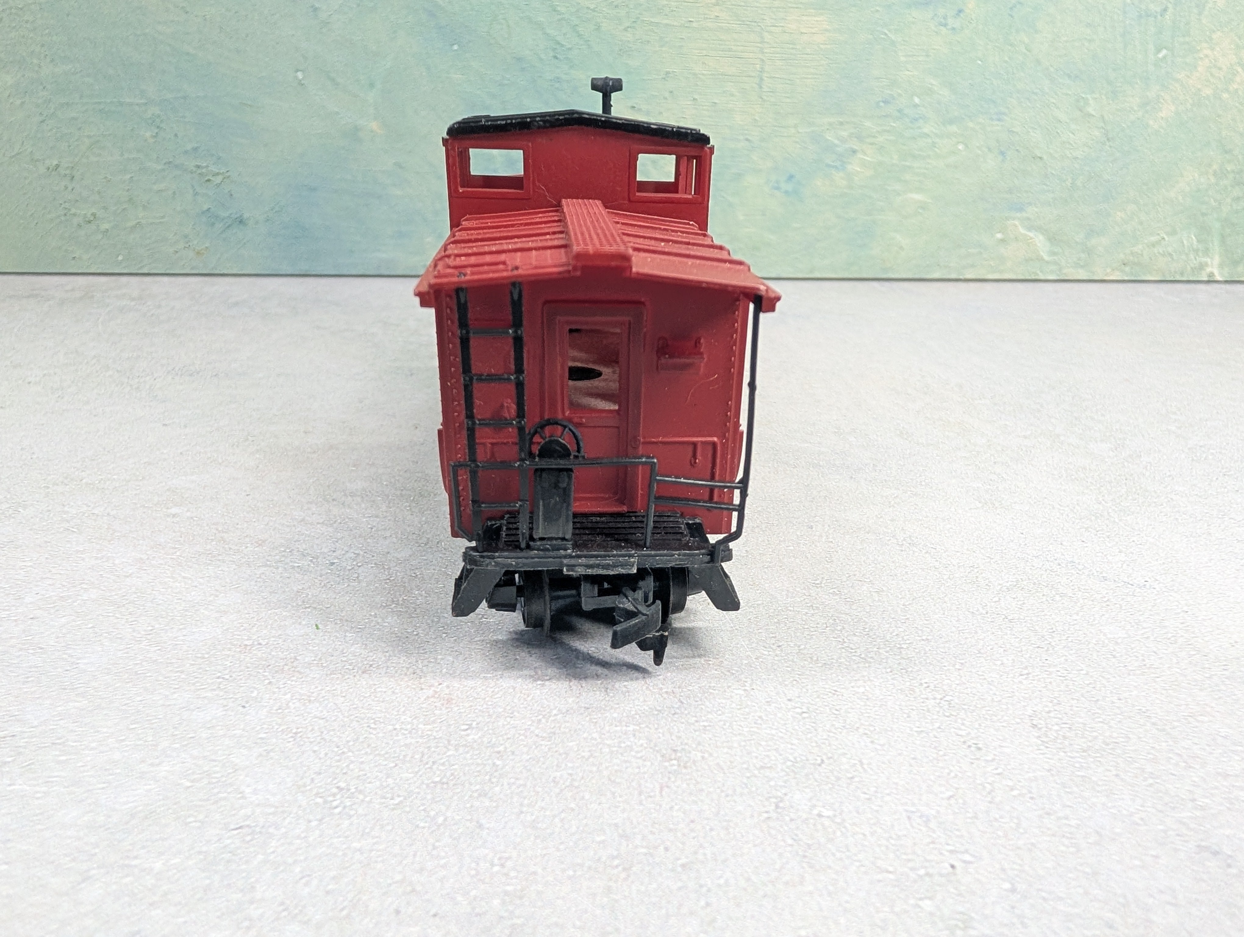 USED Tyco HO Scale Caboose Santa Fe ATSF #7240