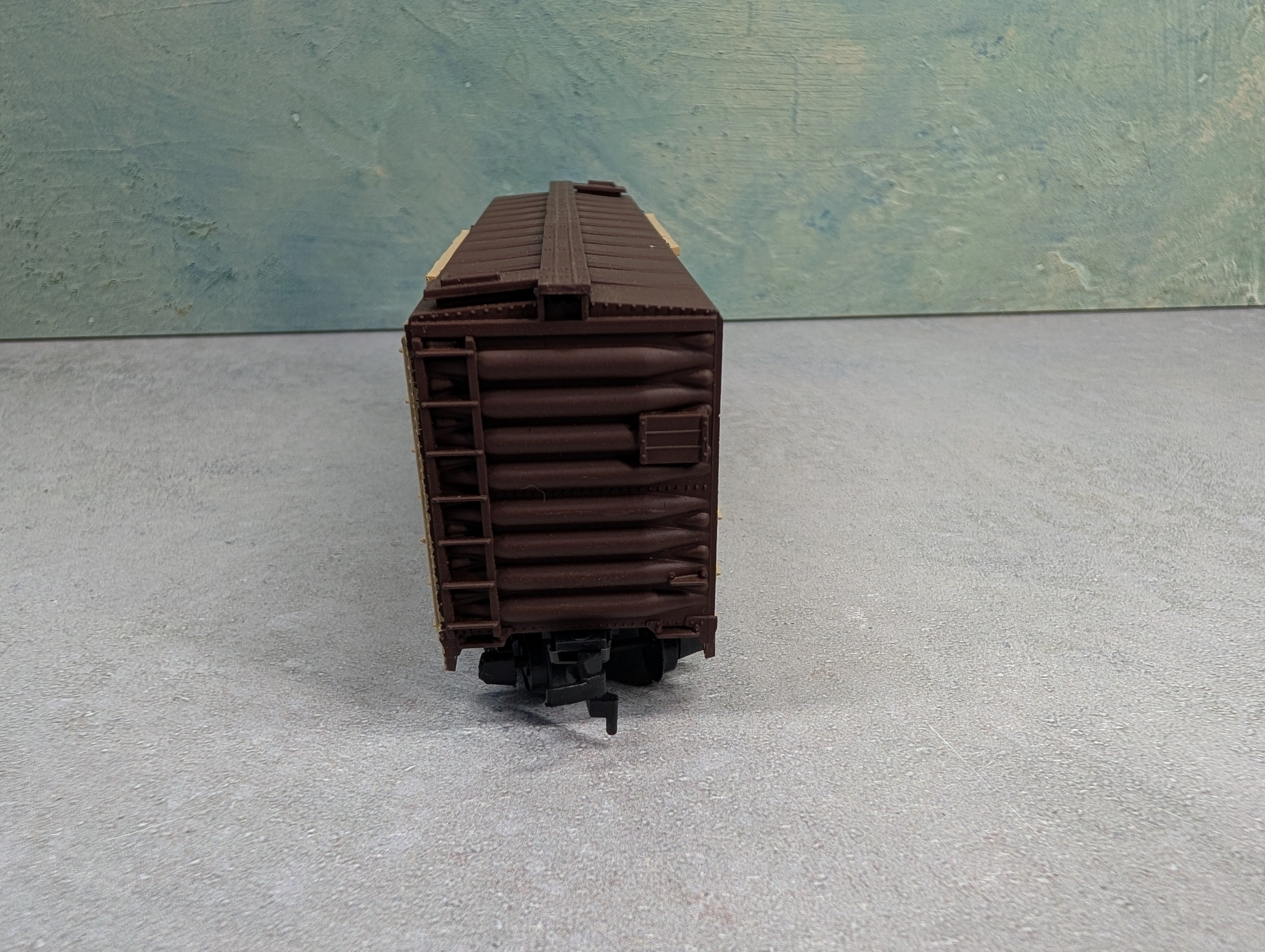 USED Mantua 734-012 HO Scale Heavy 40' Steel Box Car Frisco SL-SF #129802