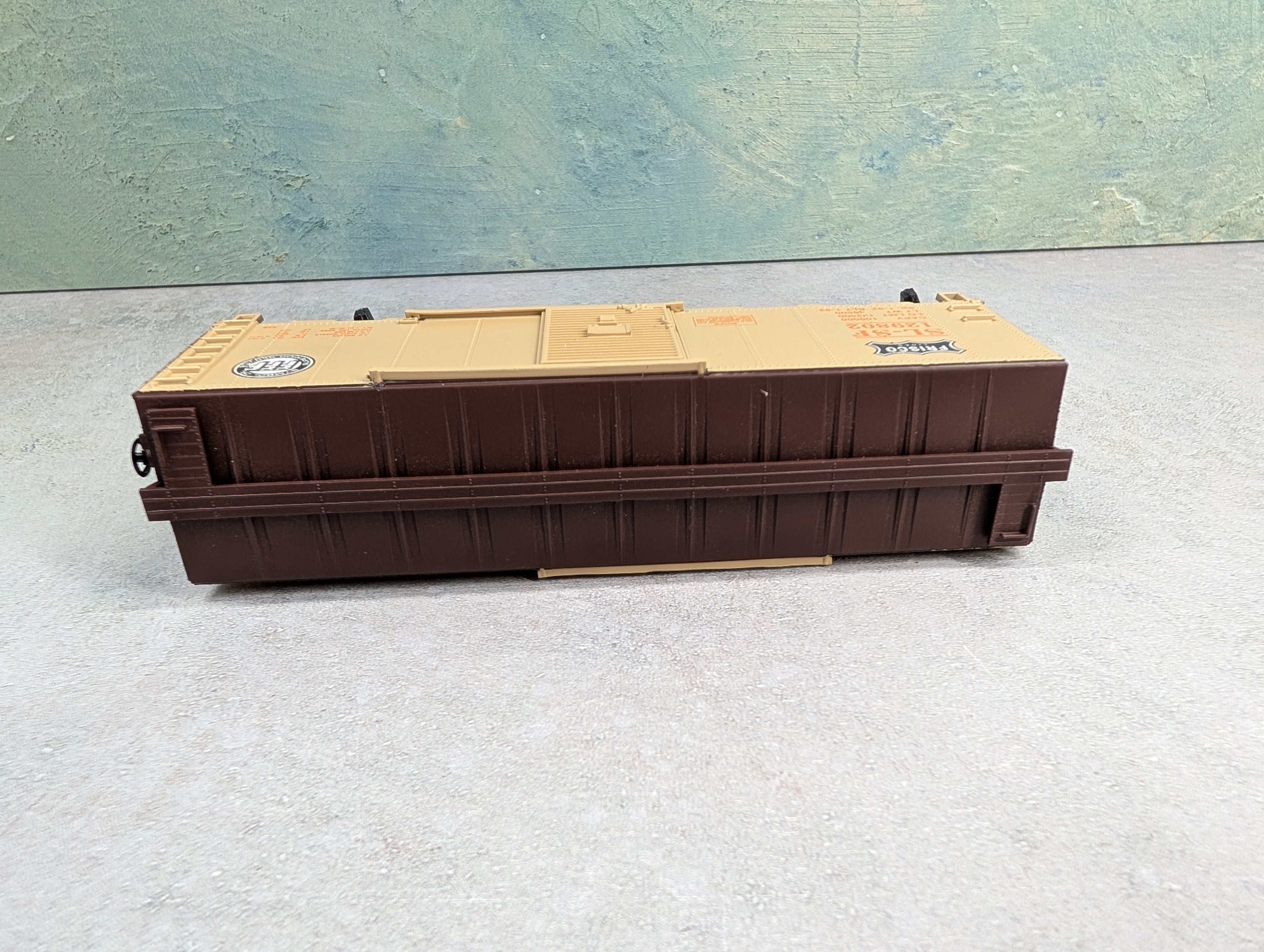 USED Mantua 734-012 HO Scale Heavy 40' Steel Box Car Frisco SL-SF #129802