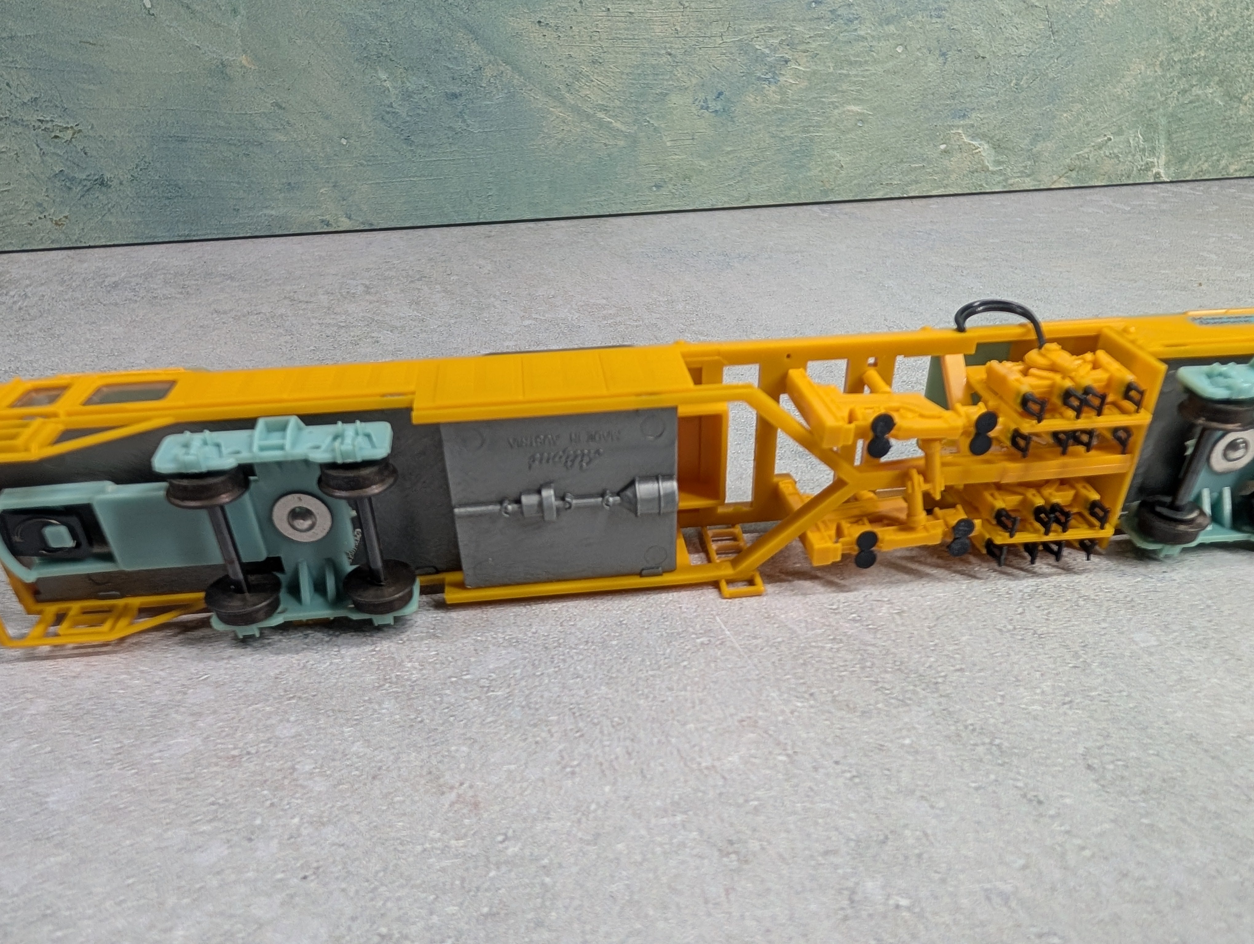 USED AHM 5295 HO Scale B P&L Mainliner Duomatic 07-32 Track Maintenance Car Lillyput RARE