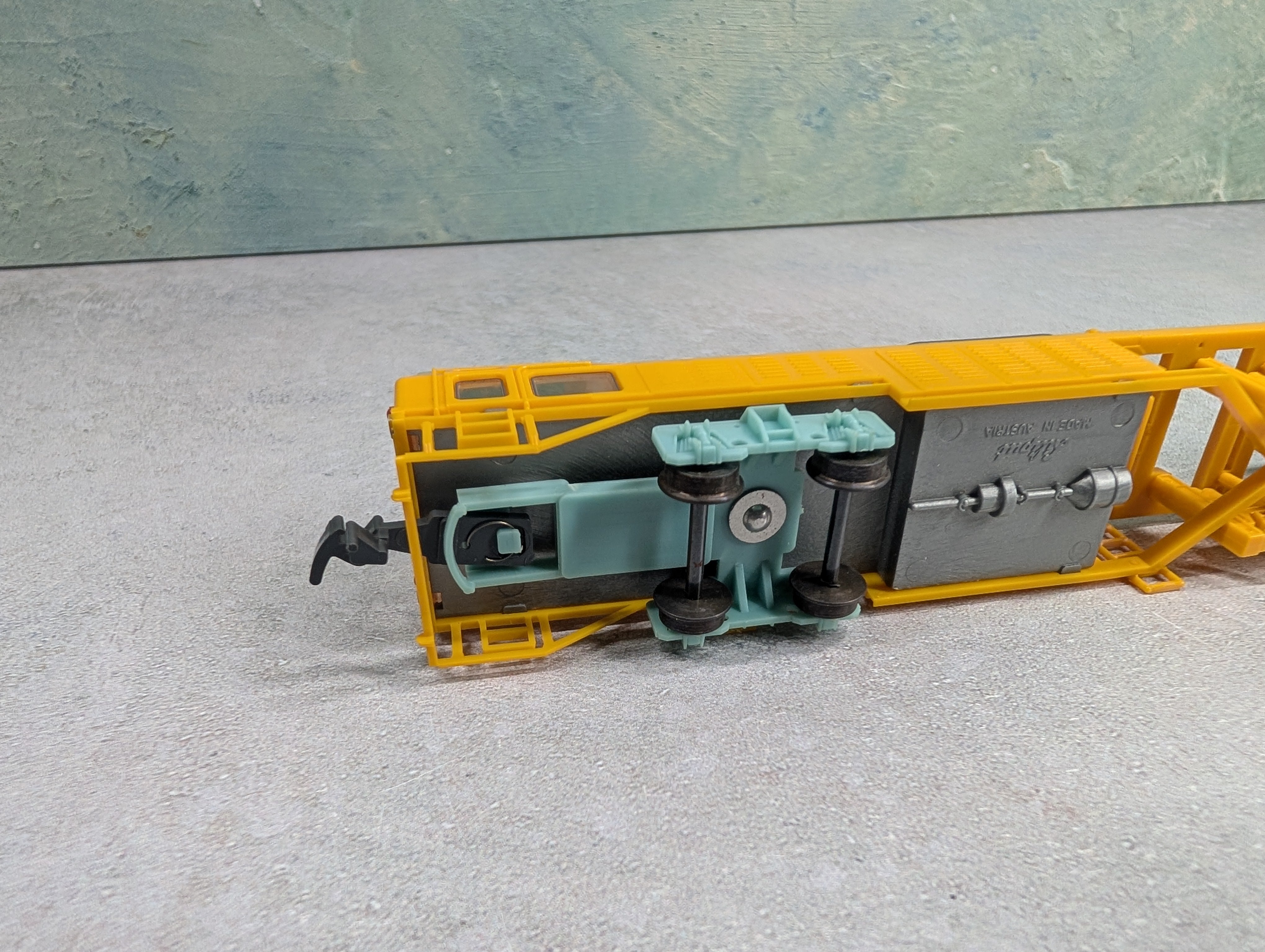 USED AHM 5295 HO Scale B P&L Mainliner Duomatic 07-32 Track Maintenance Car Lillyput RARE