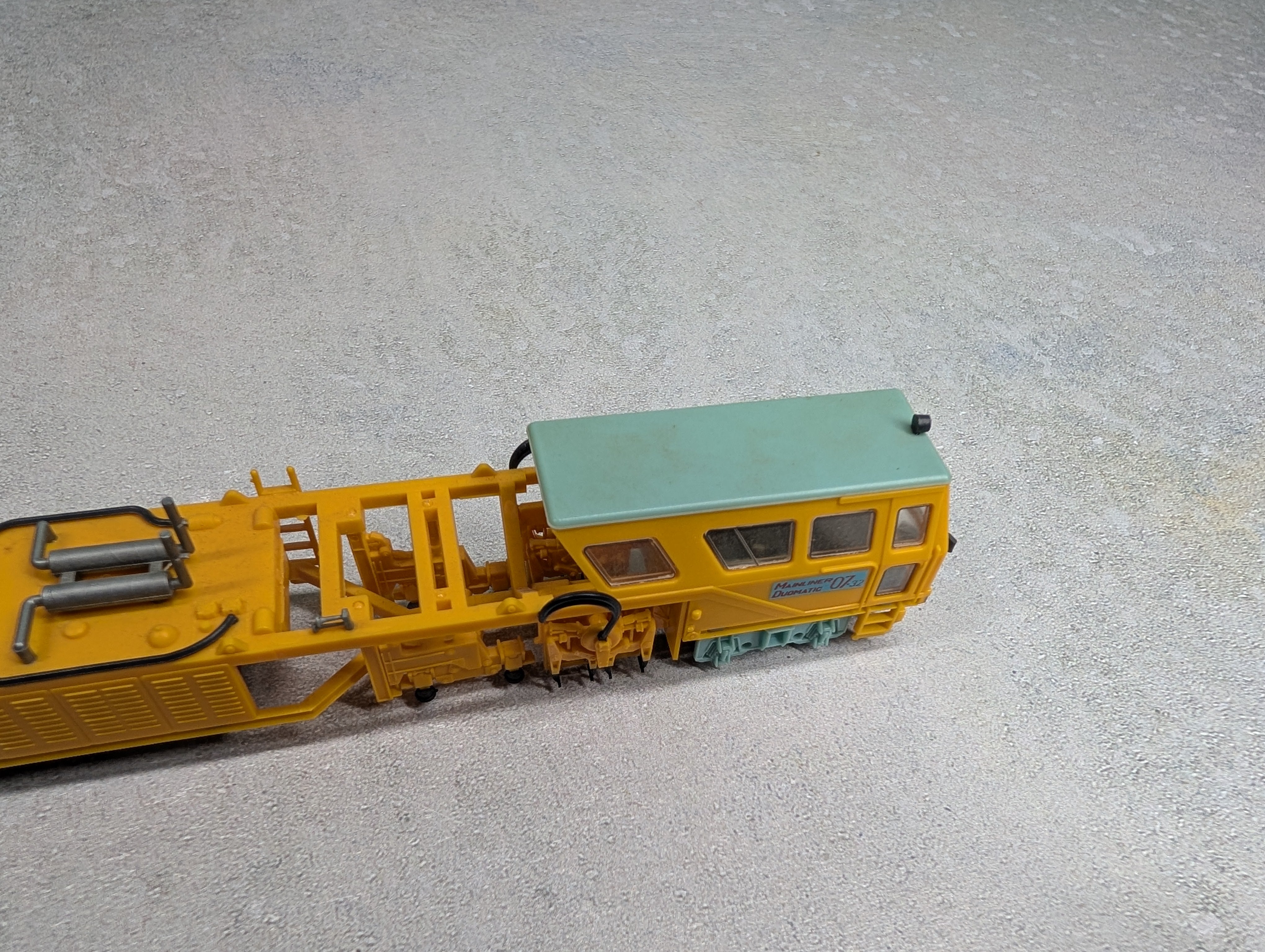 USED AHM 5295 HO Scale B P&L Mainliner Duomatic 07-32 Track Maintenance Car Lillyput RARE
