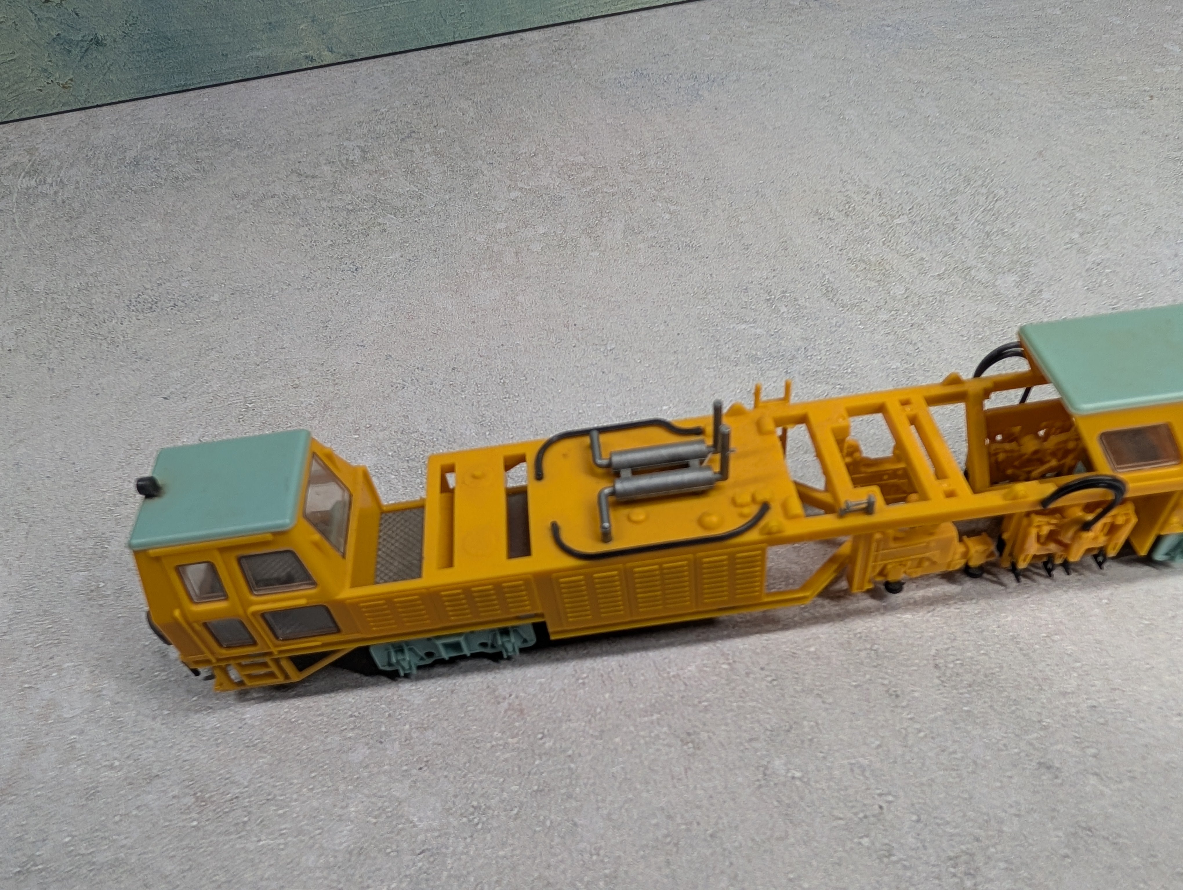 USED AHM 5295 HO Scale B P&L Mainliner Duomatic 07-32 Track Maintenance Car Lillyput RARE