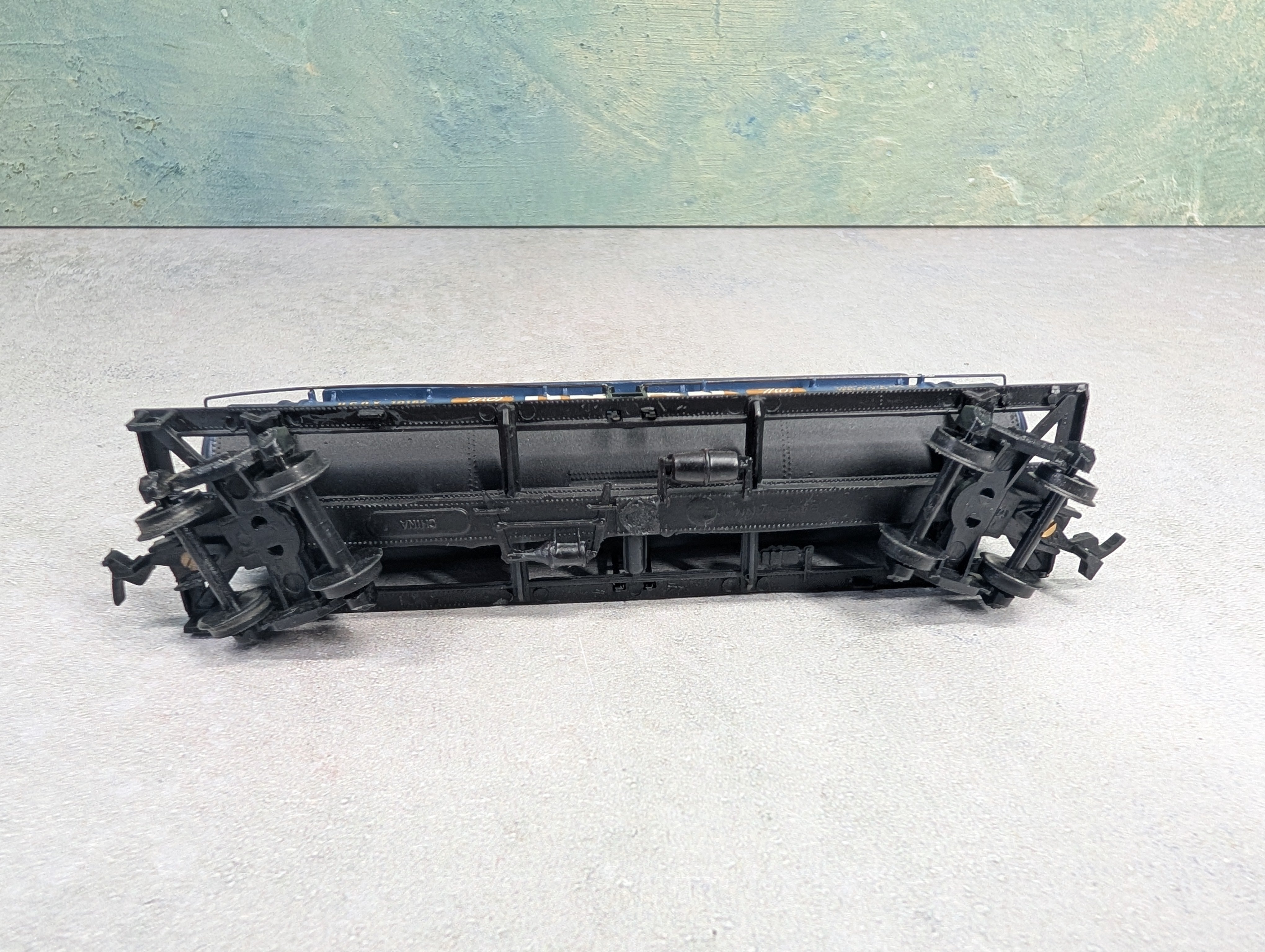 USED Bachmann HO Scale Triple Dome Tank Car Union 76 UCOX #10162