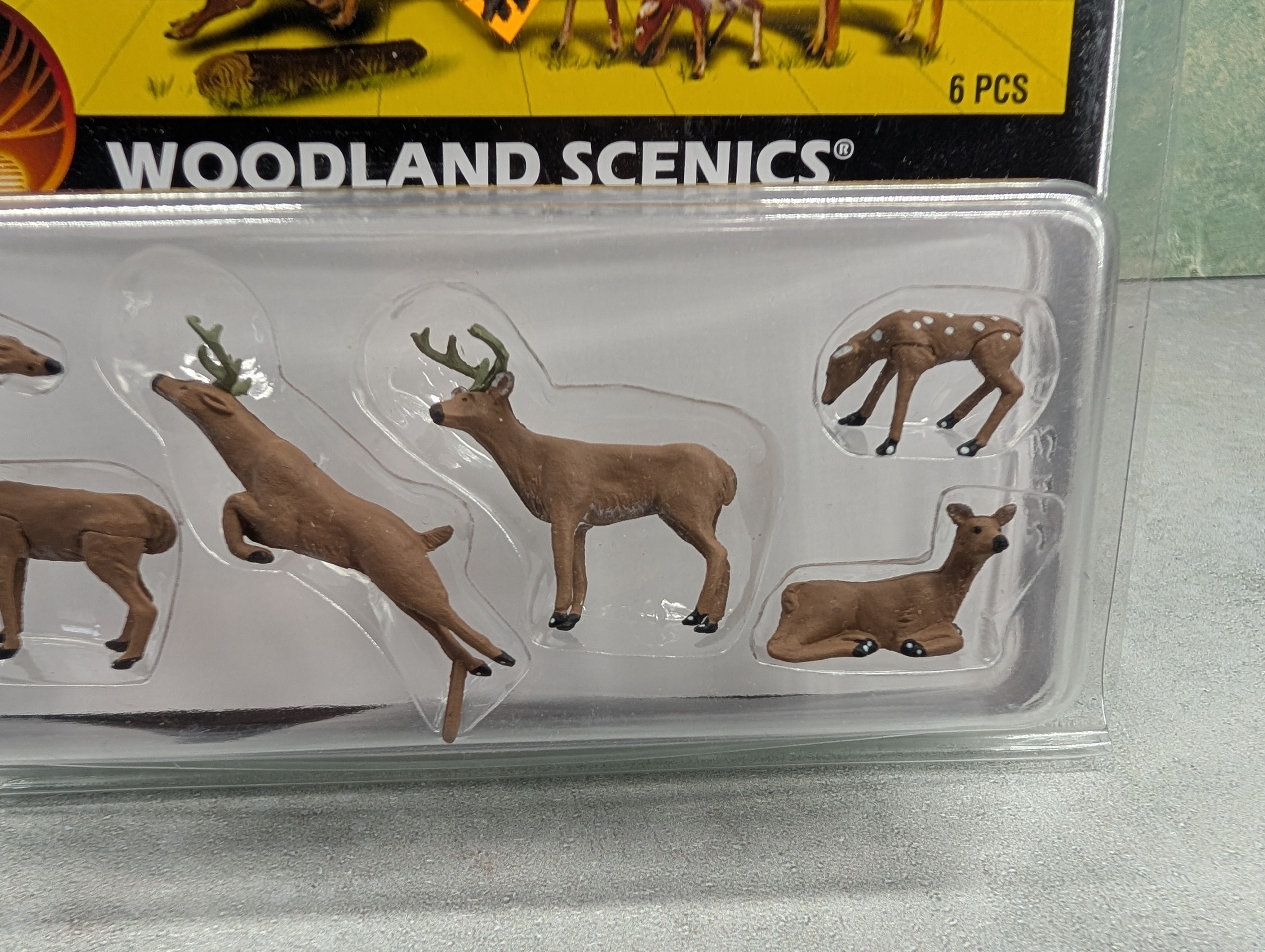 Woodland Scenics A2738 O Deer (6 pcs)