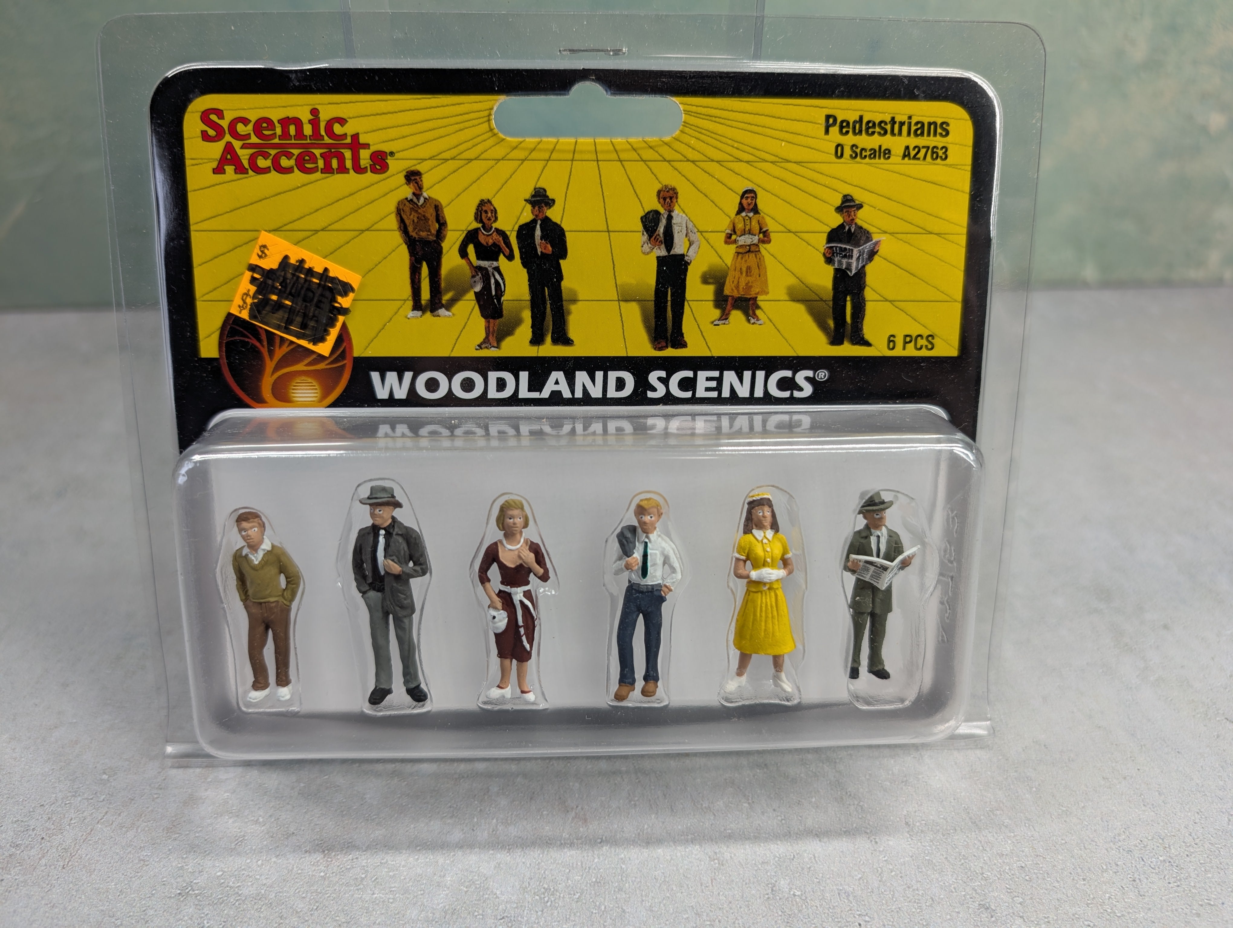 Woodland Scenics A2863 O Pedestrians (6 pcs)