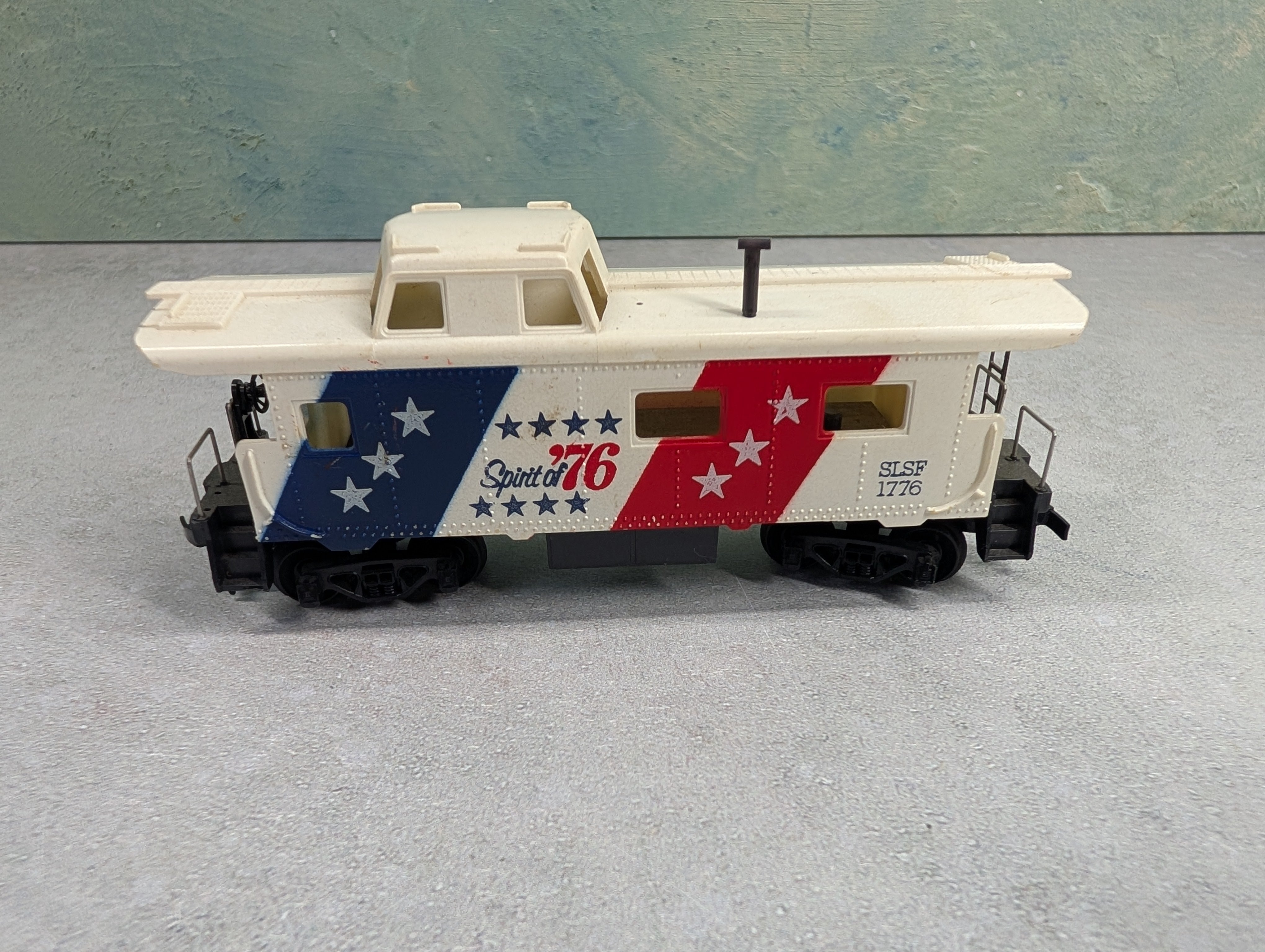 USED Tyco HO Scale Caboose Spirit of '76 SLSF #1776