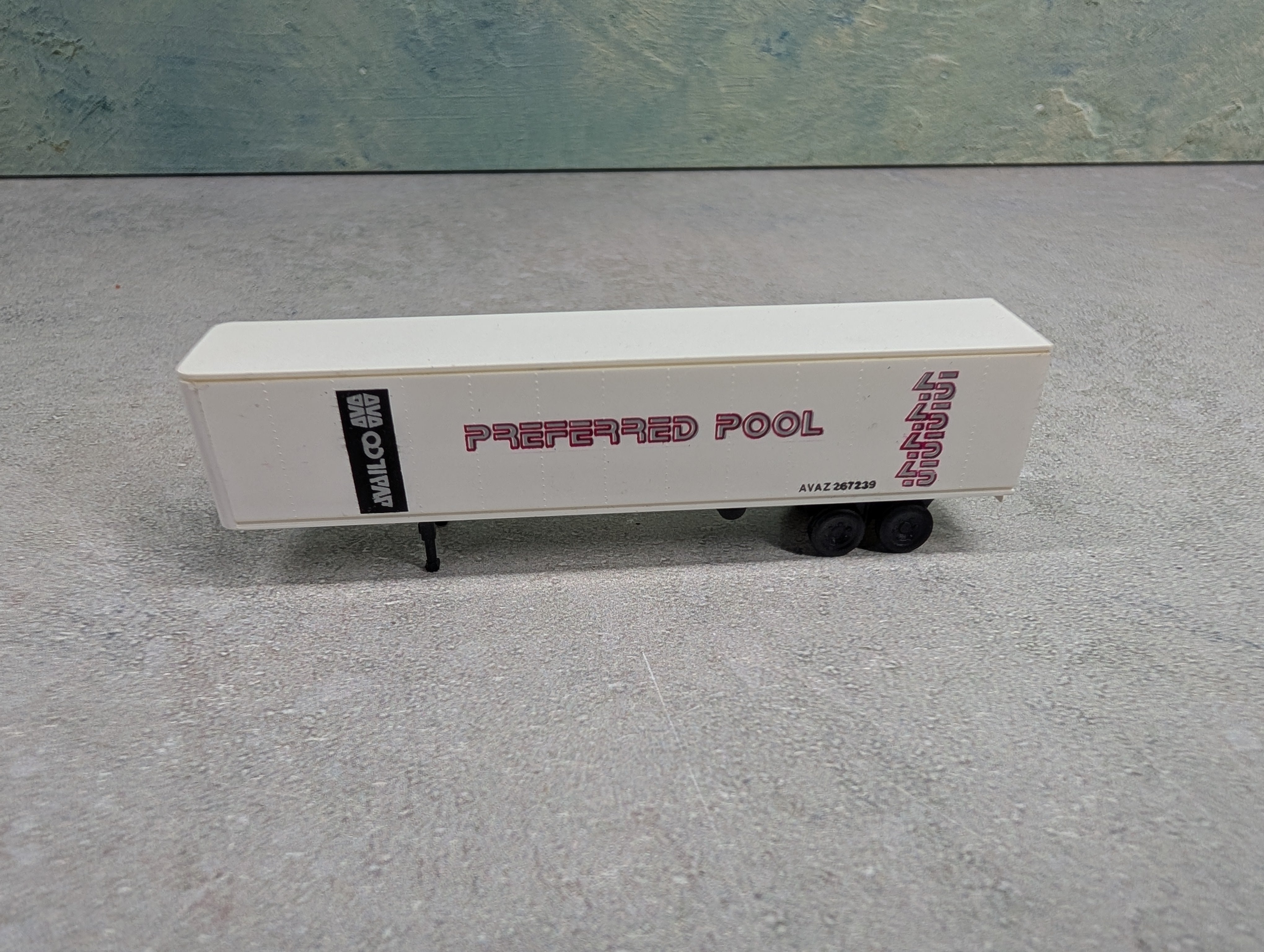USED N Scale 45' Trailer Preferred Pool AVAZ #267239