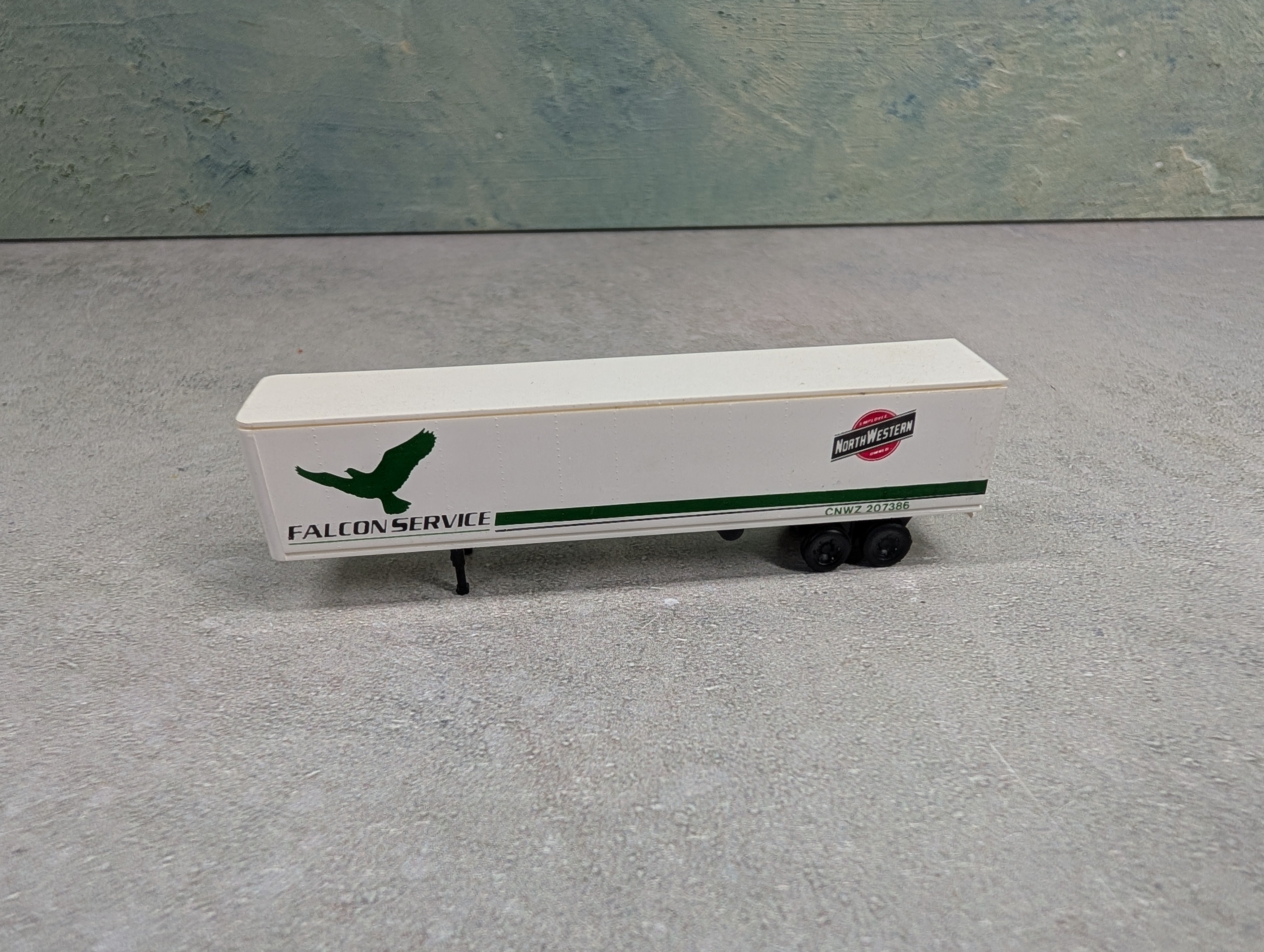 USED N Scale 45' Trailer Chicago & North Western CNWZ #207386