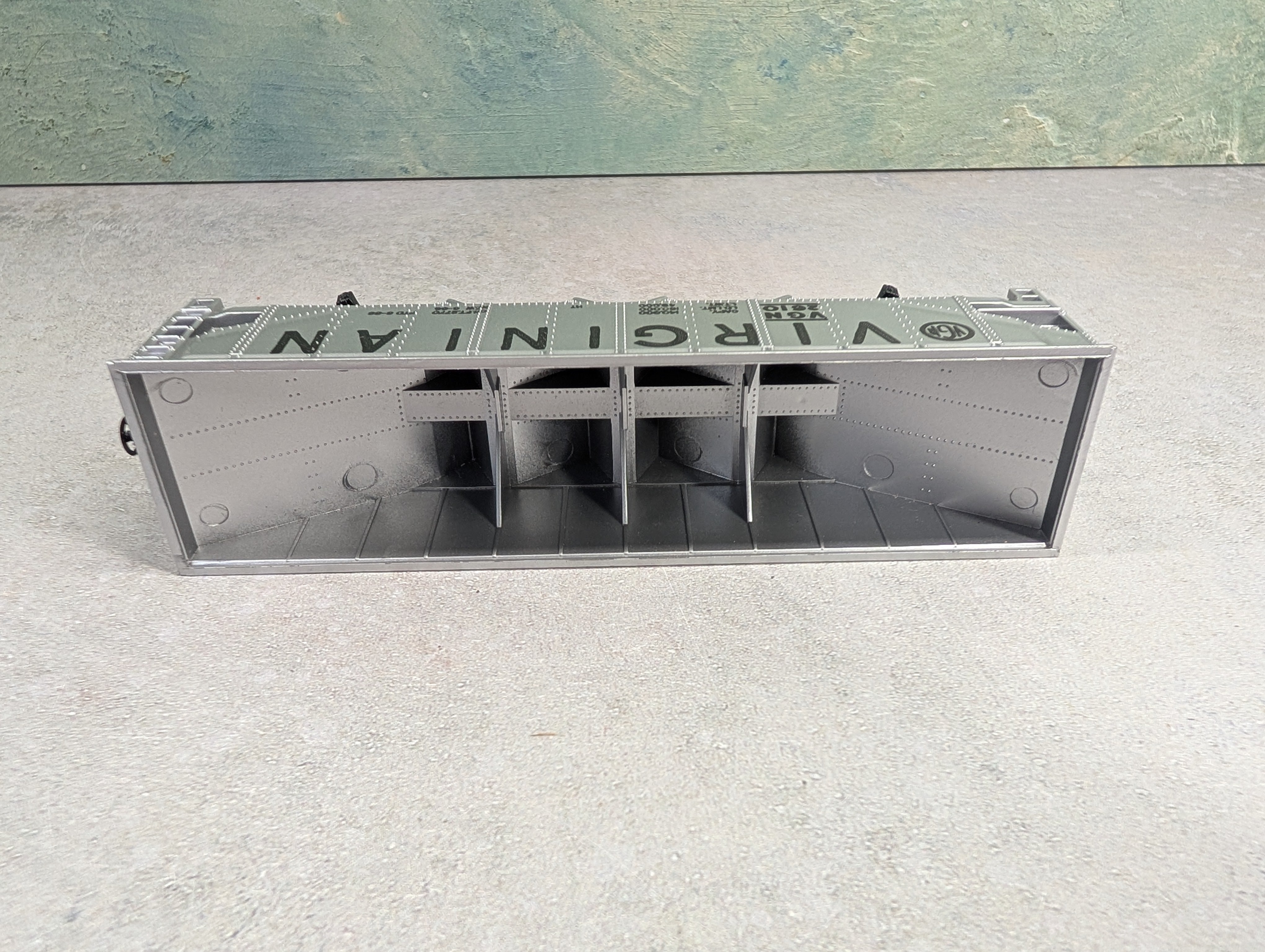 USED Tyco HO Scale Quad Hopper Virginian VGN #2610