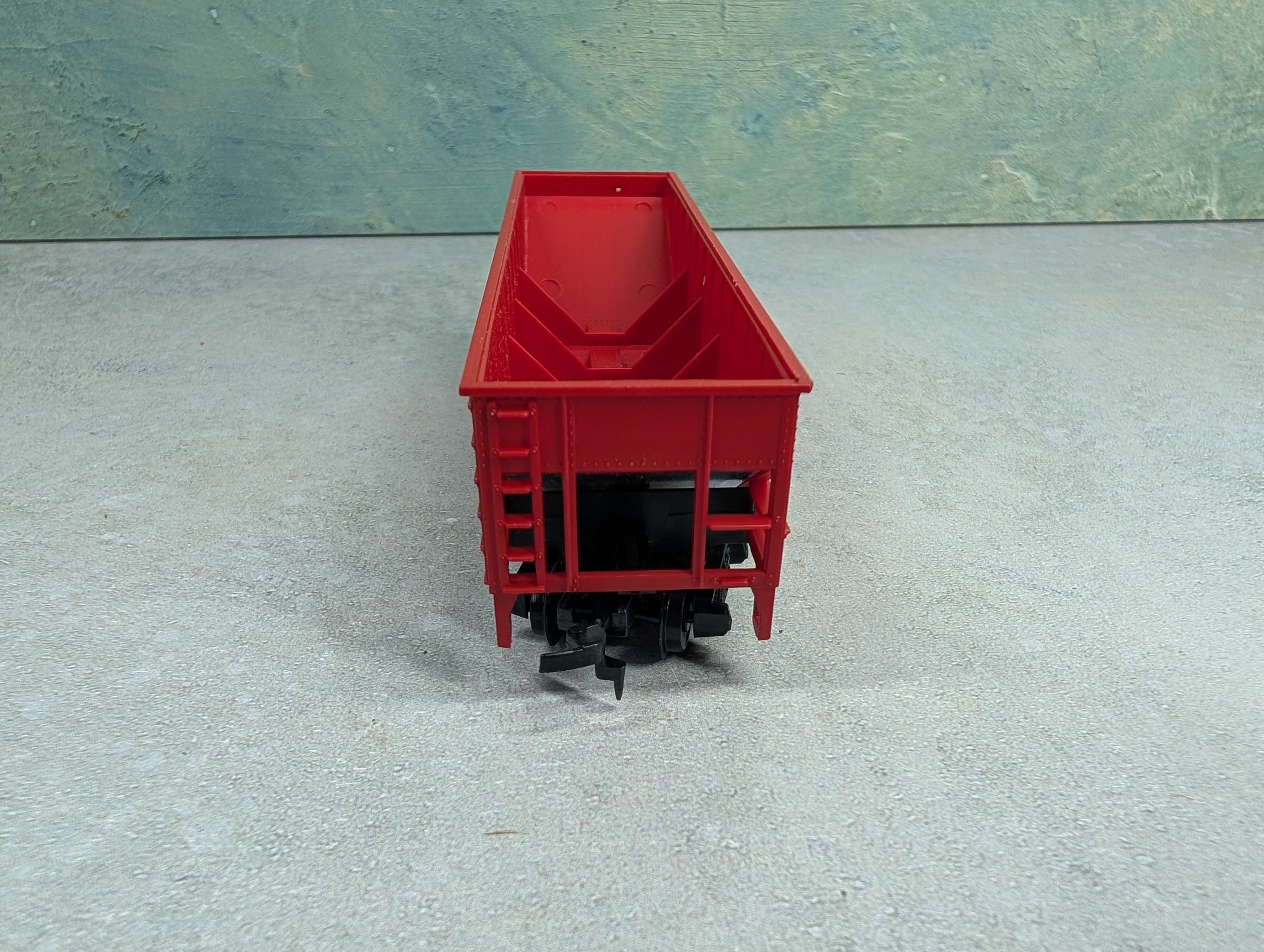 USED Tyco HO Scale Quad Hopper Burlington CB&Q #300747