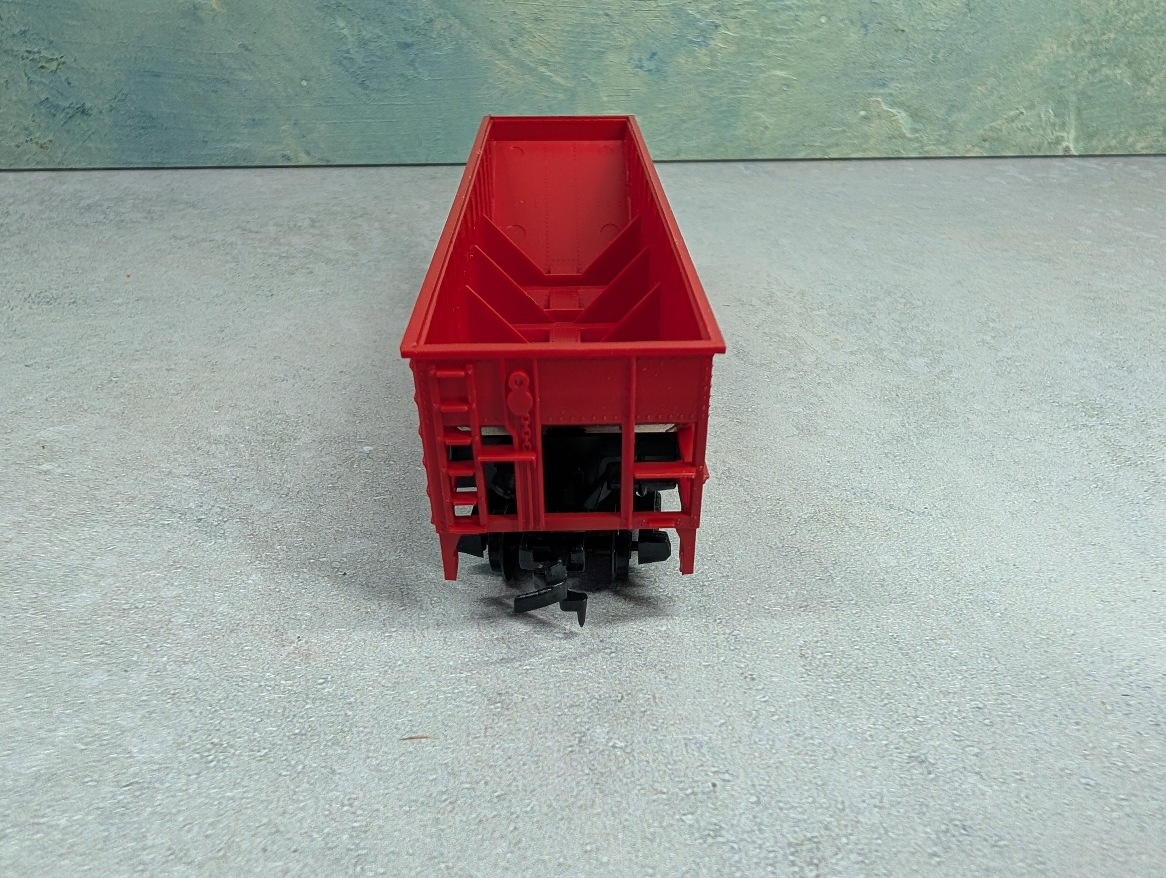 USED Tyco HO Scale Quad Hopper Burlington CB&Q #300747