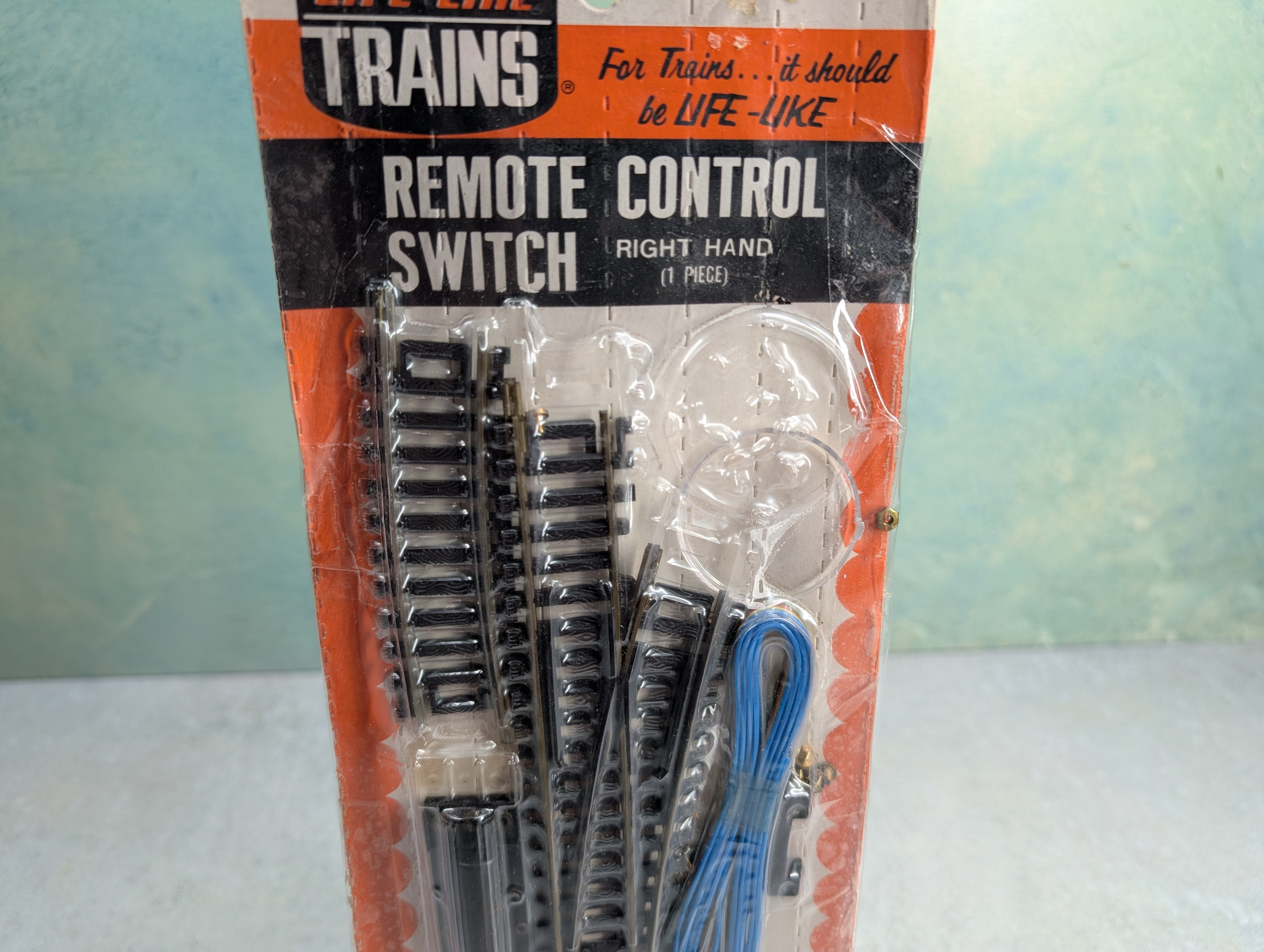 USED Life-Like T604 HO Scale Remote Switch Control Right Hand, Brass, Code 100