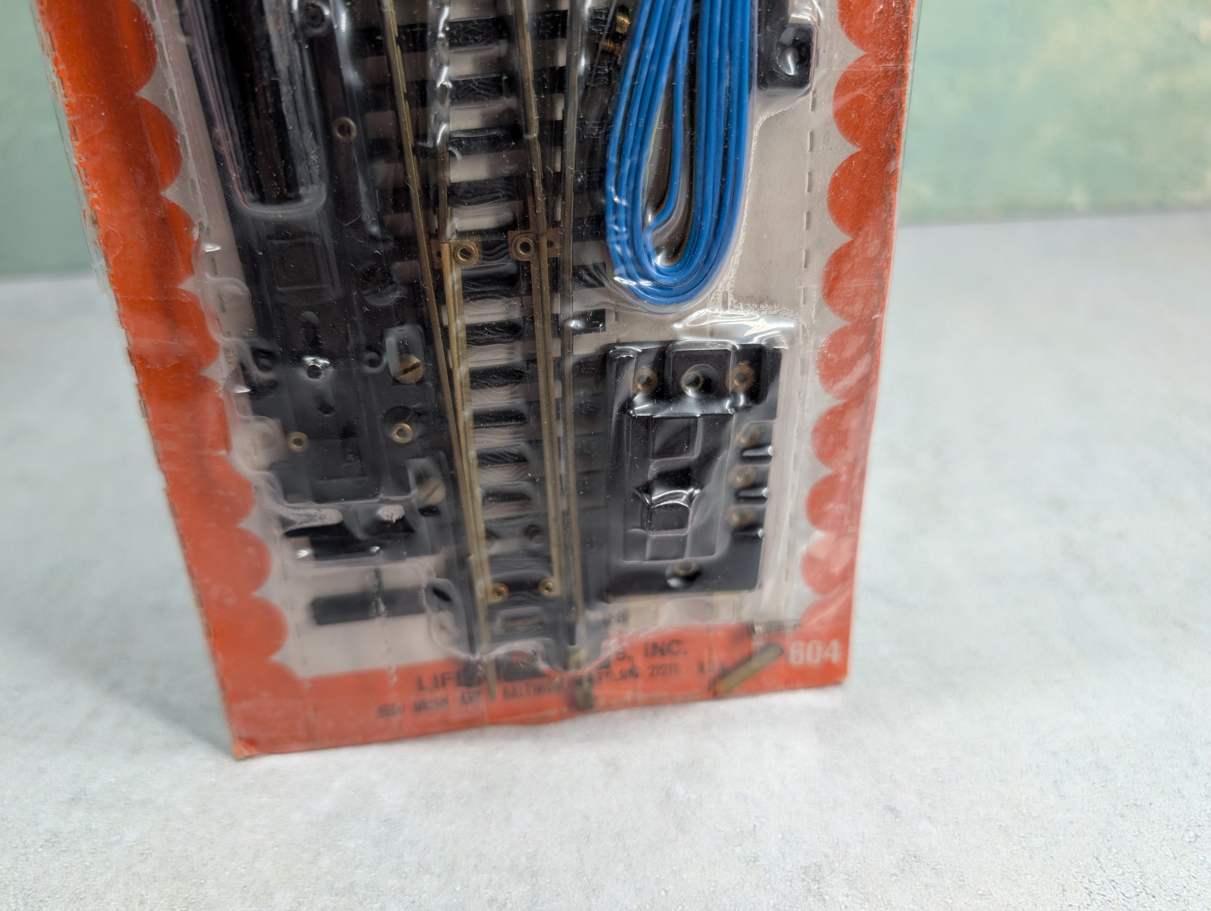 USED Life-Like T604 HO Scale Remote Switch Control Right Hand, Brass, Code 100