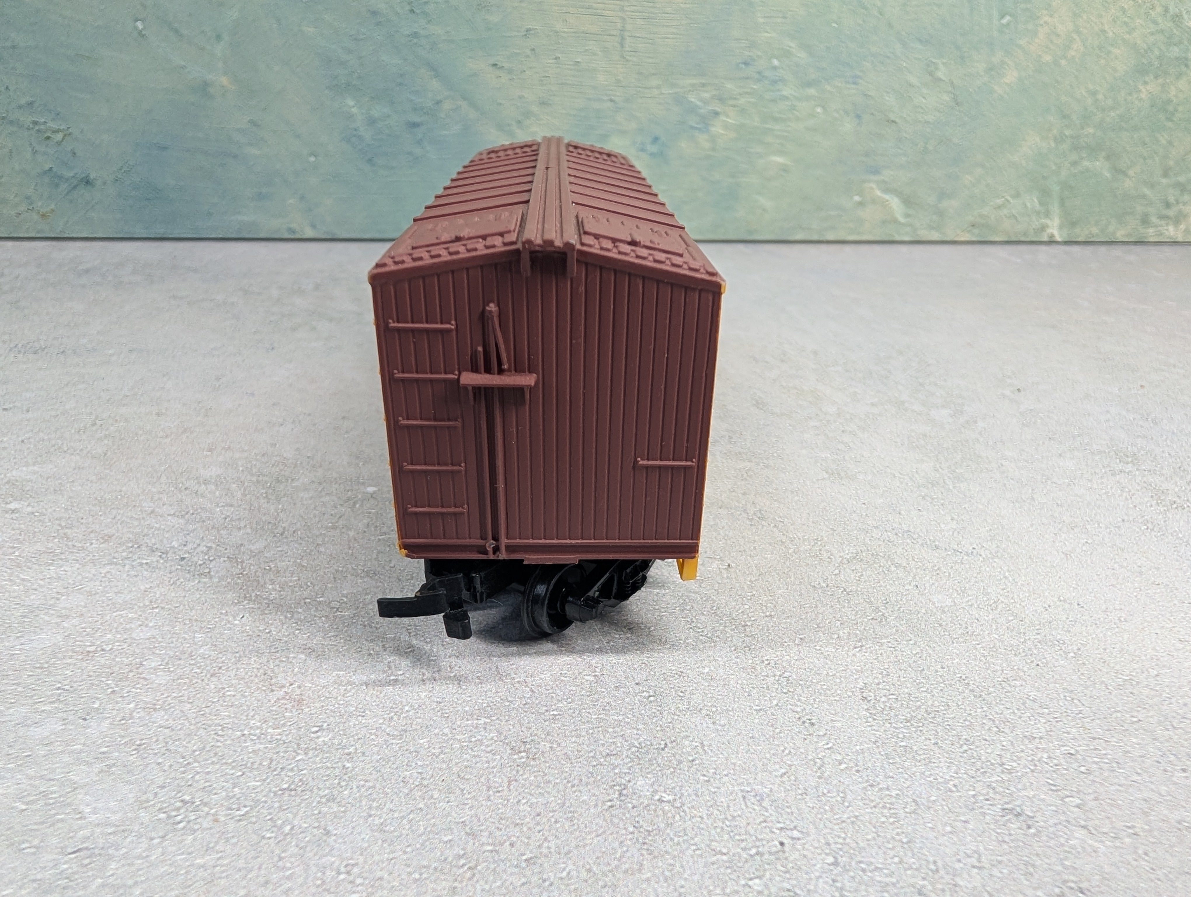 USED Life-Like HO Scale 38' Wooden Reefer Box Car American Refrigerator Transit ART #247