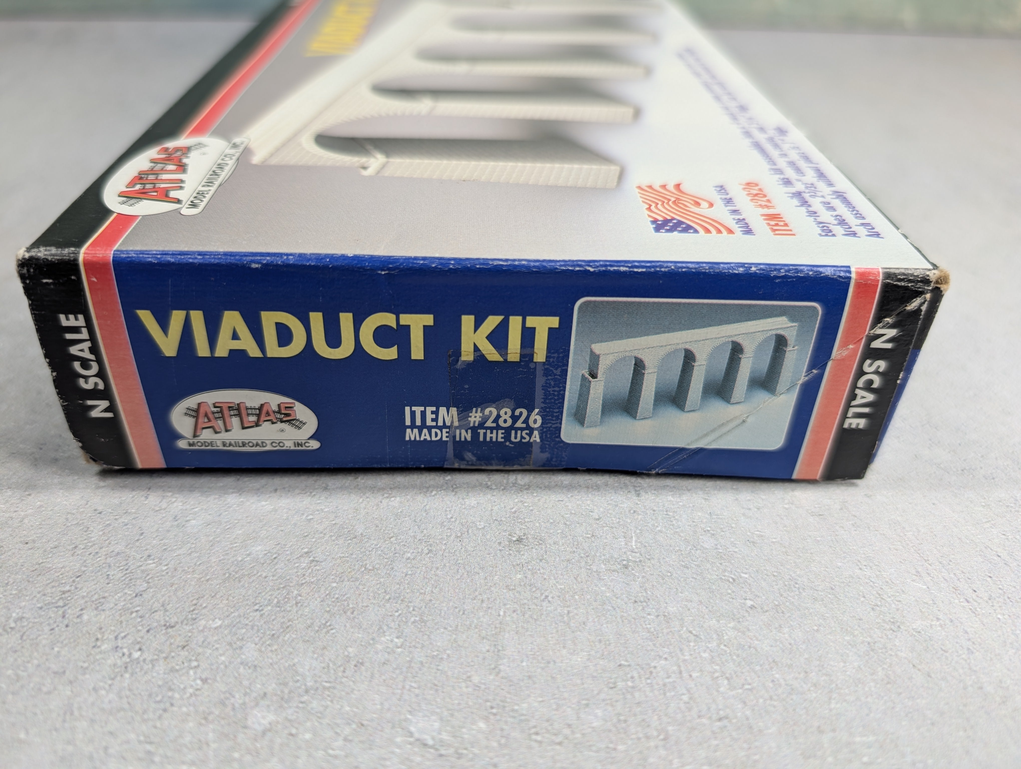 USED Atlas 2826 N Scale Viaduct KIT