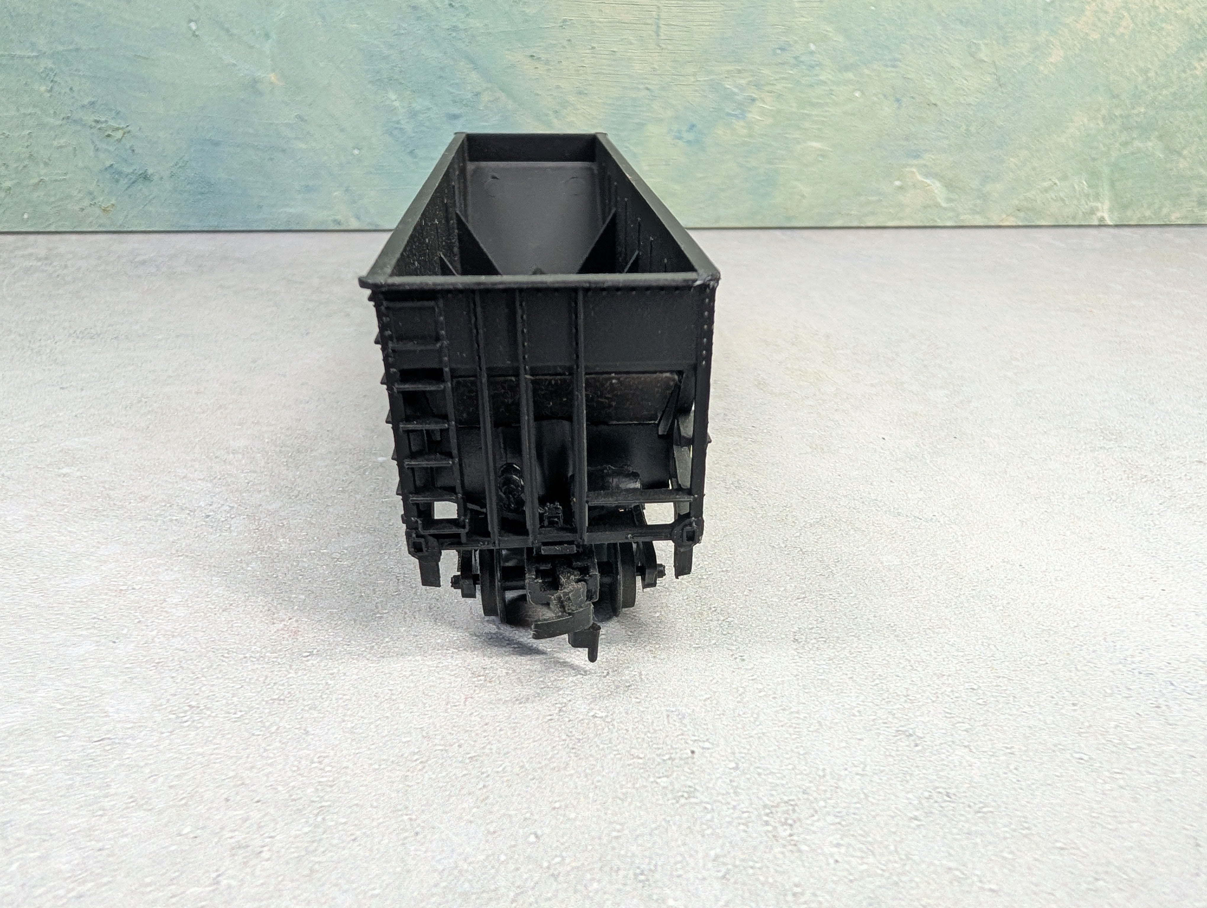 USED Life-Like HO Scale 100 Ton 3 Bay Hopper Reading RDG #484329