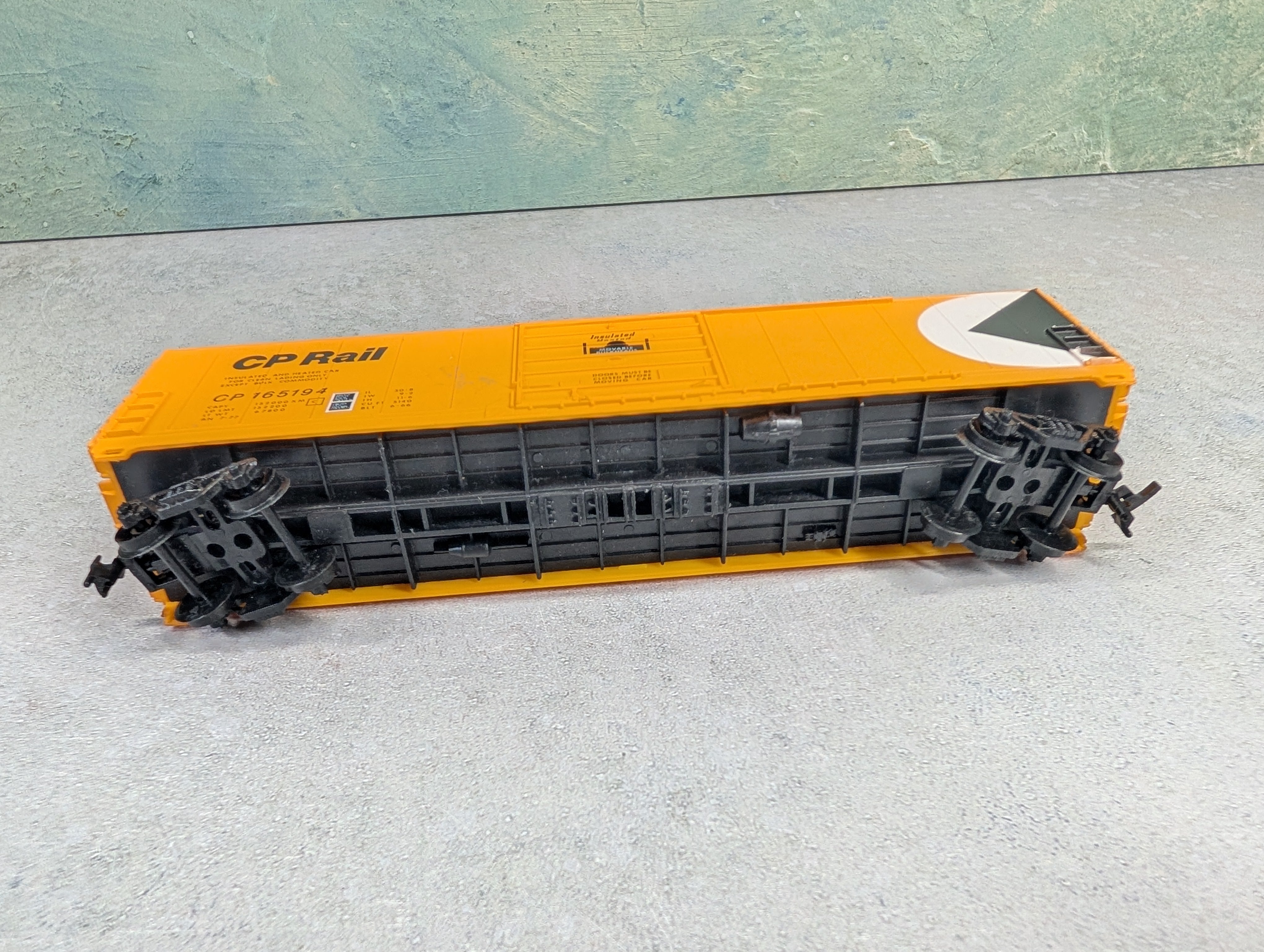 USED Life-Like HO Scale 50' Box Car Canadian Pacific CP #165194