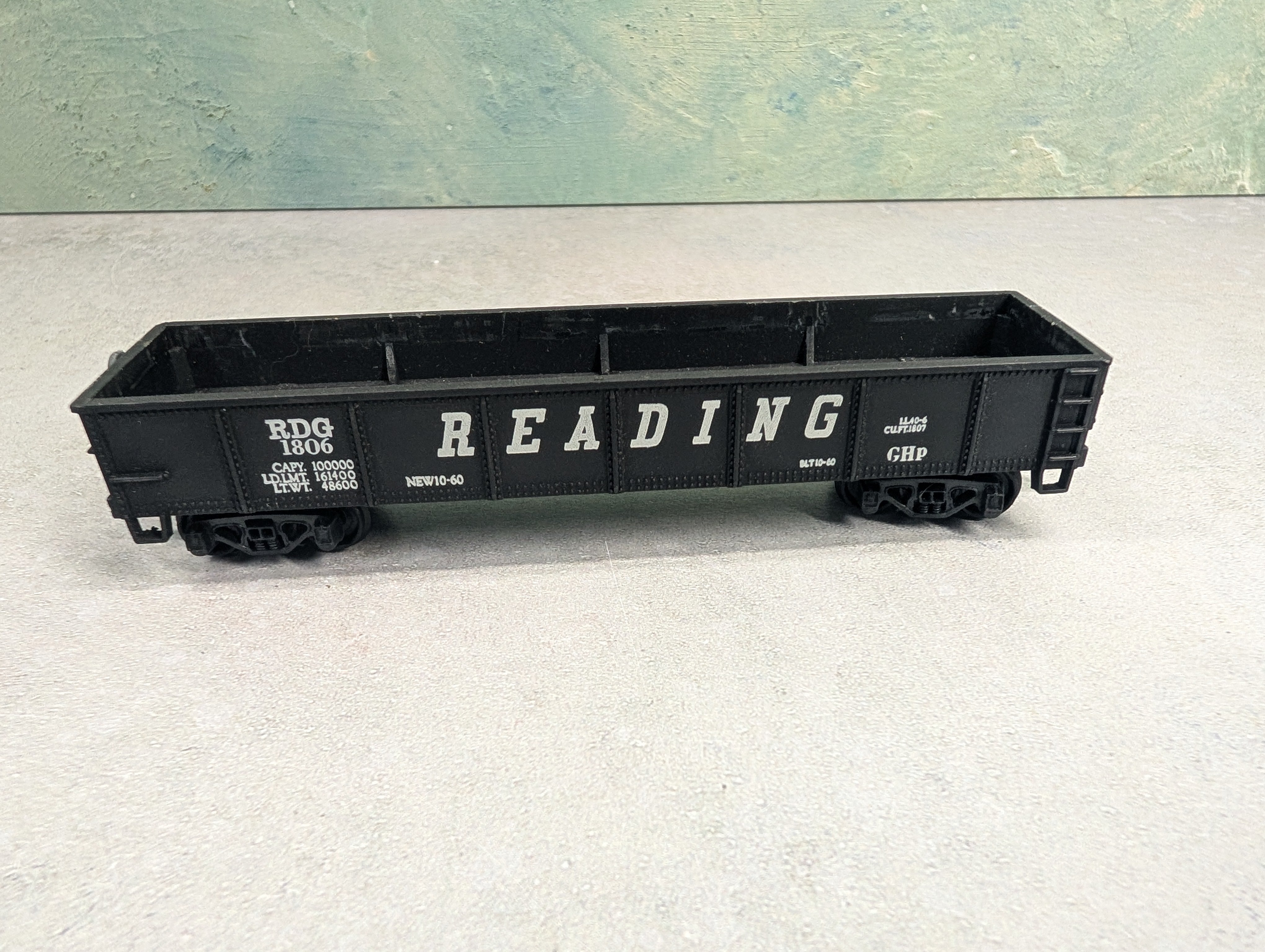 USED AHM HO Scale Gondola Reading RDG #1806