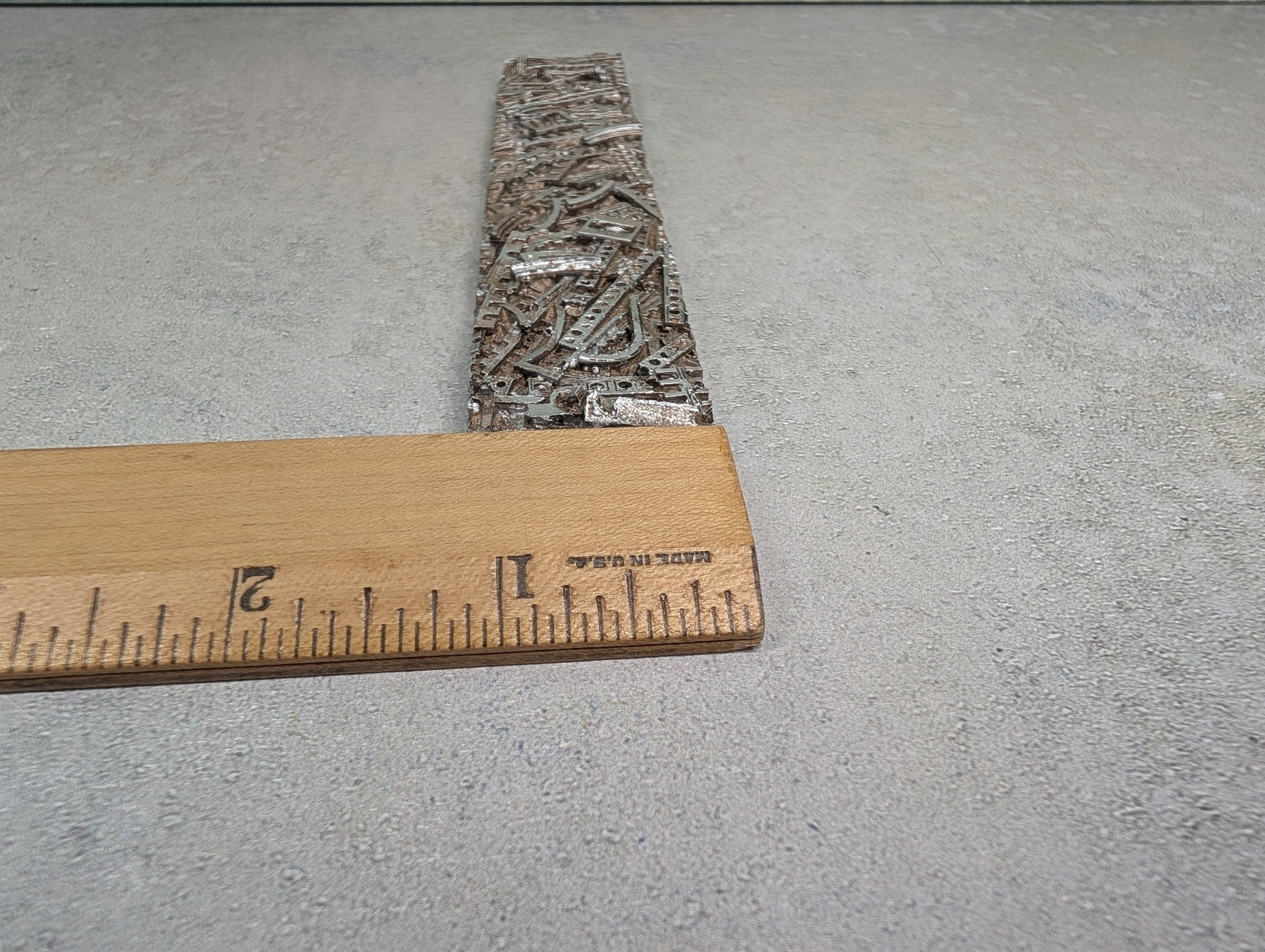 USED HO Scale Metal Scrap Load for Gondola
