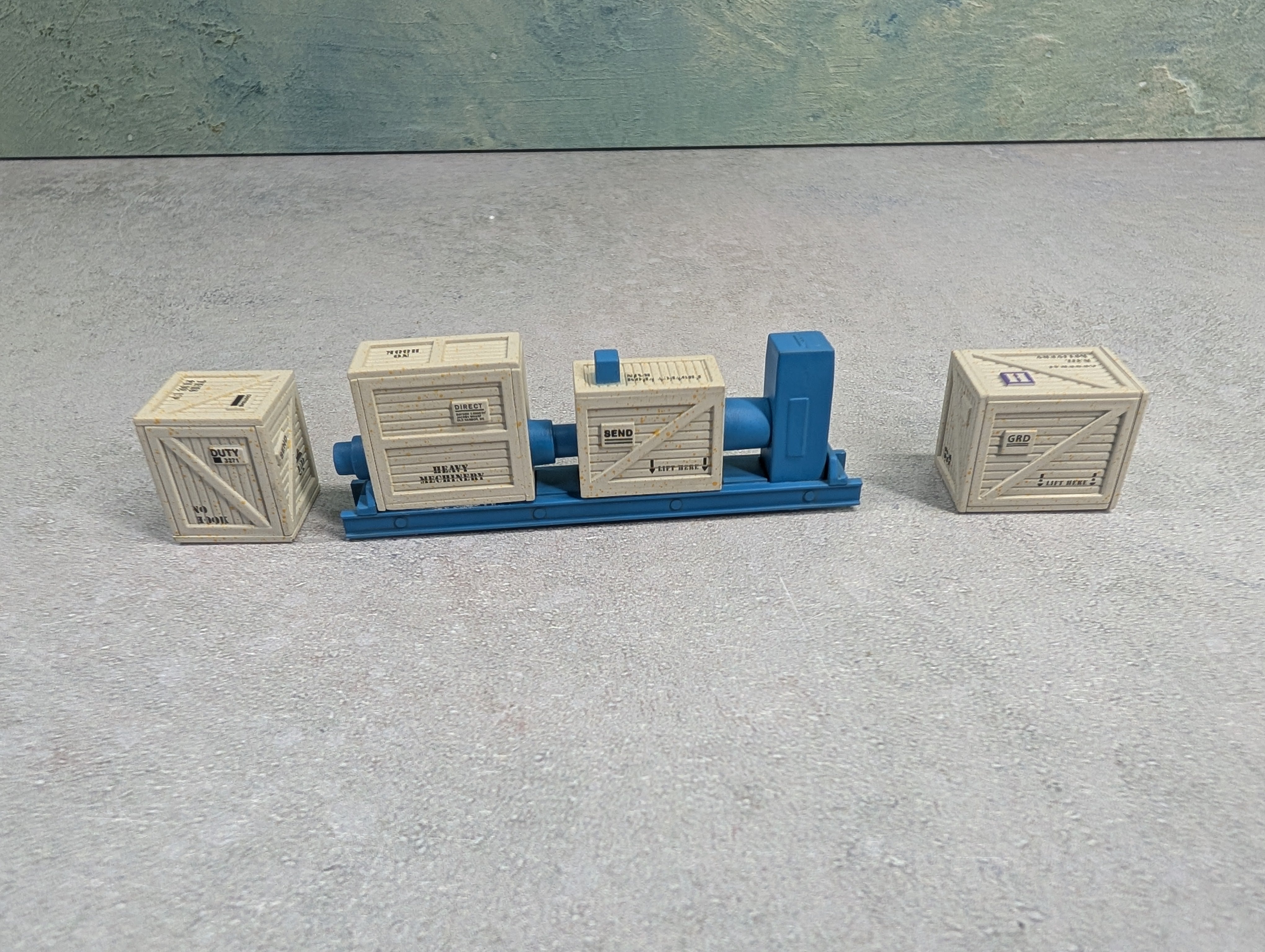 USED ERTL HO Scale Heavy Industrial Machinery Load