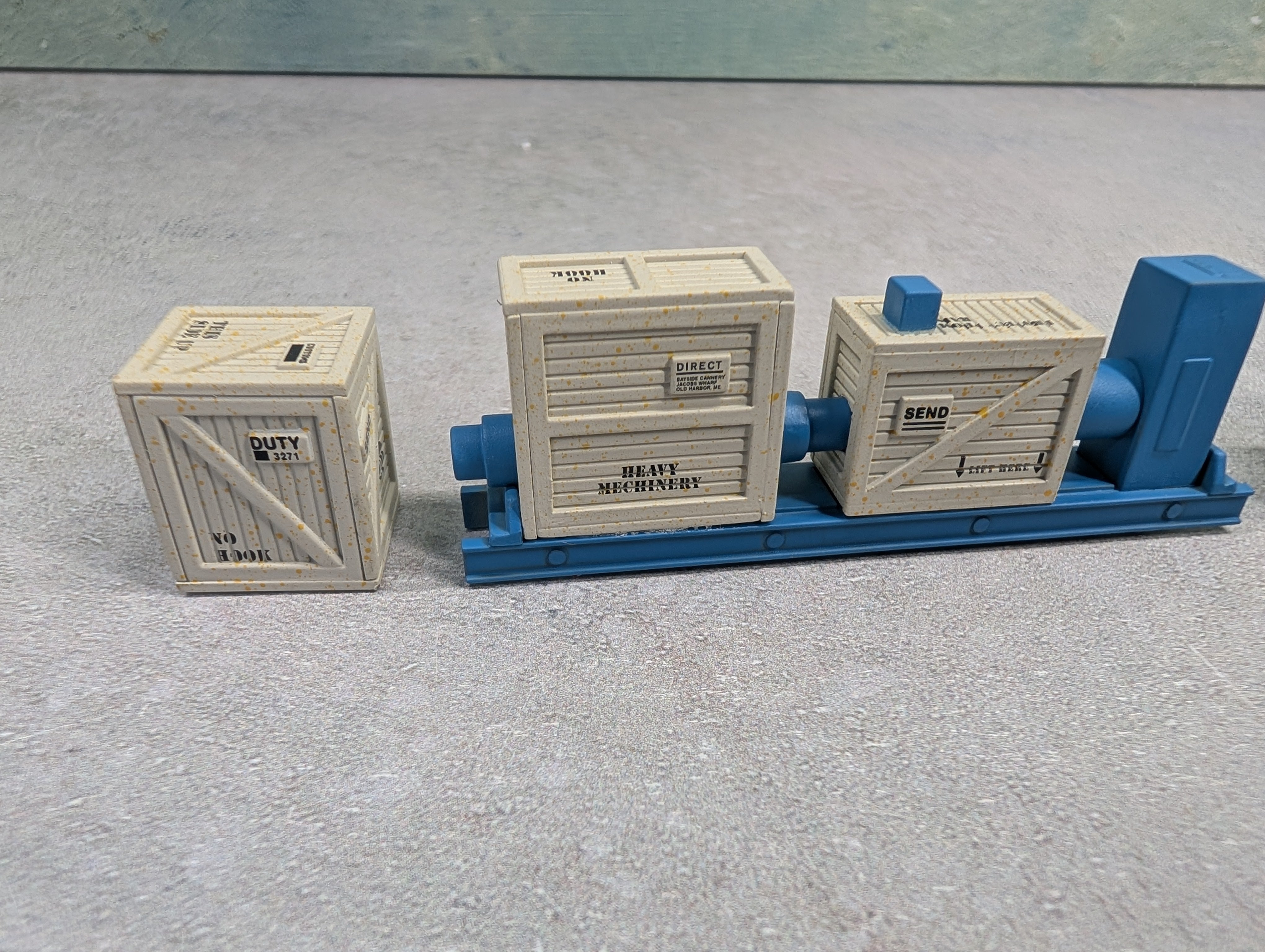 USED ERTL HO Scale Heavy Industrial Machinery Load