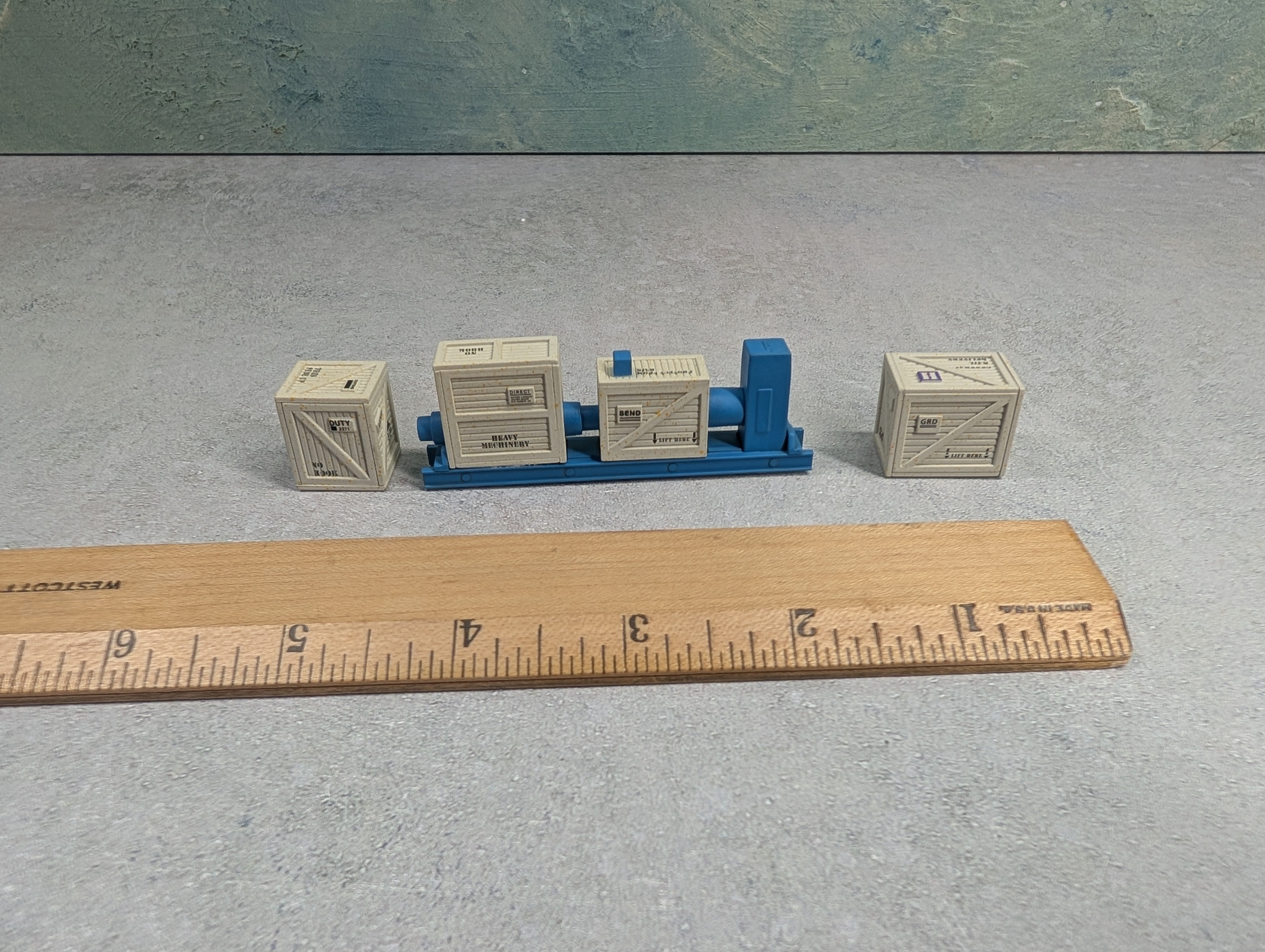 USED ERTL HO Scale Heavy Industrial Machinery Load