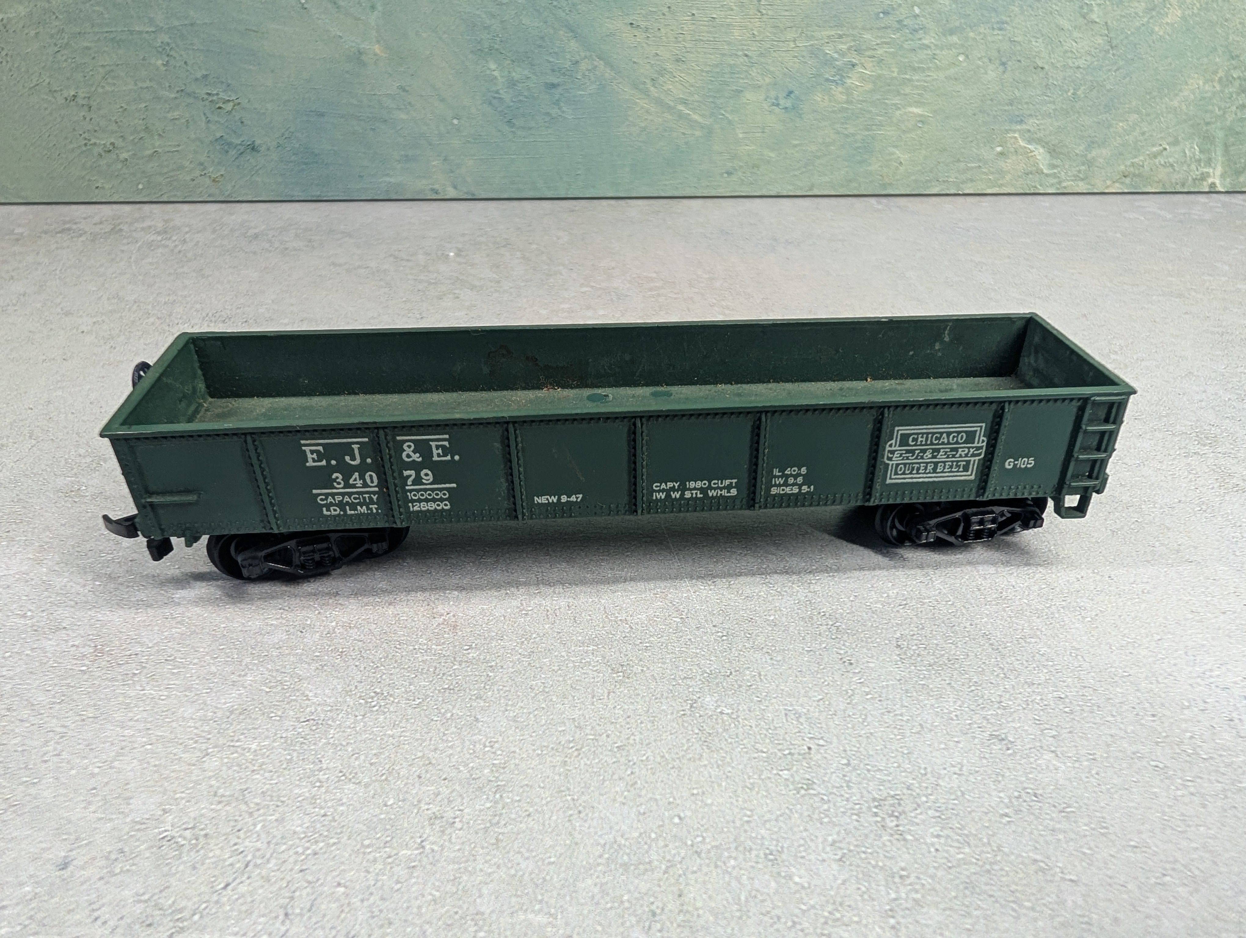 USED HO Scale Gondola EJ&E 34079