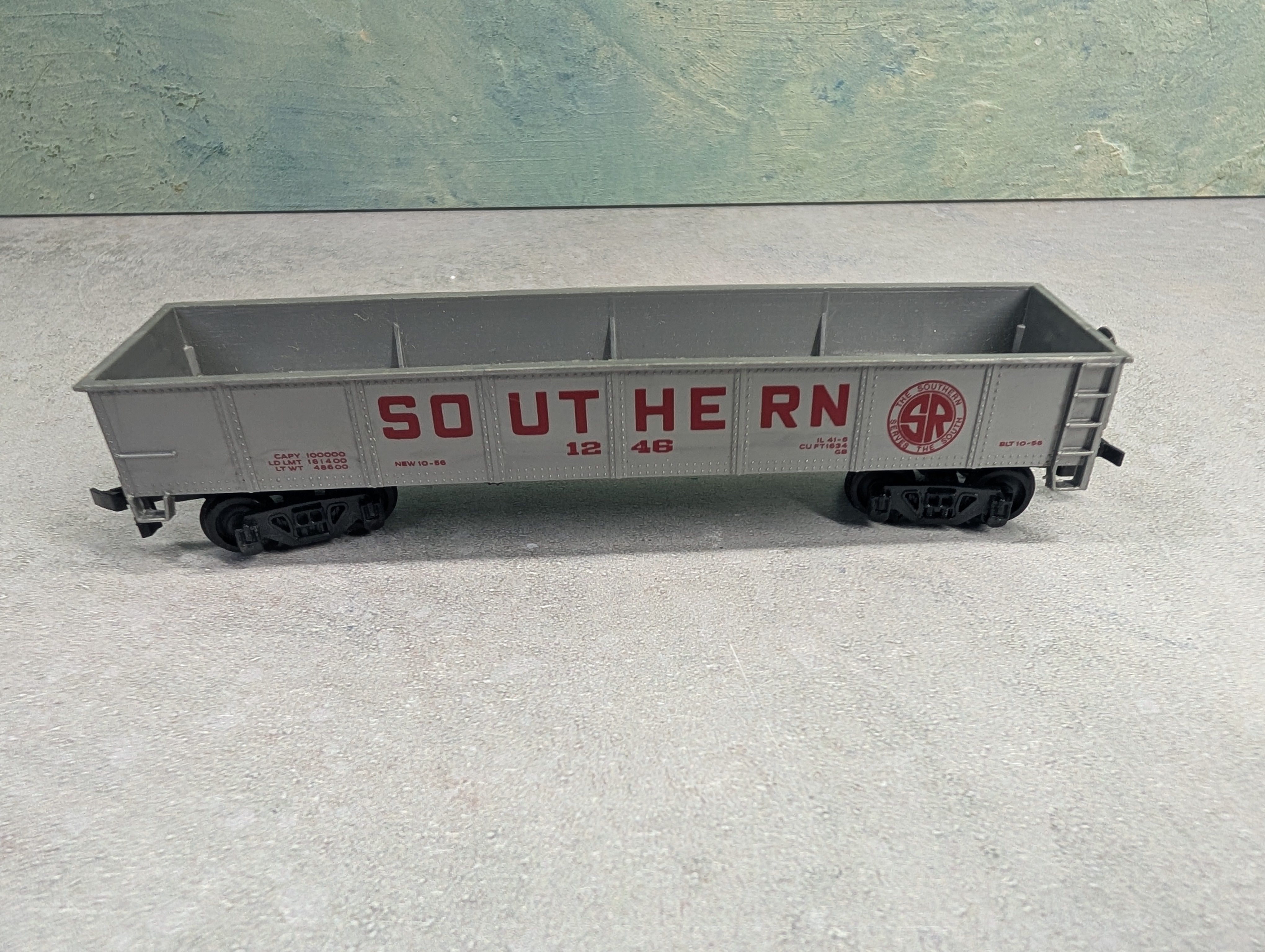 USED Bachmann HO Scale Gondola Southern #1246